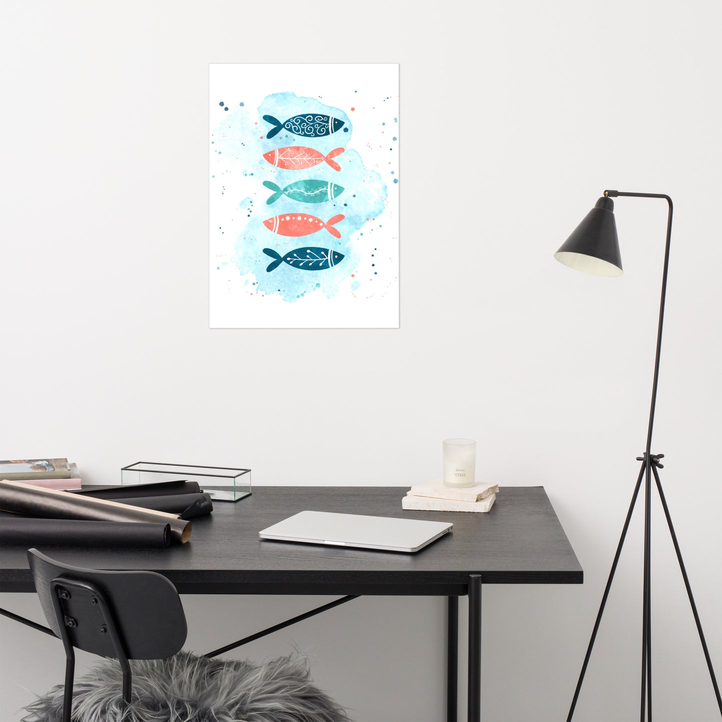 Poster, Colorful fish
