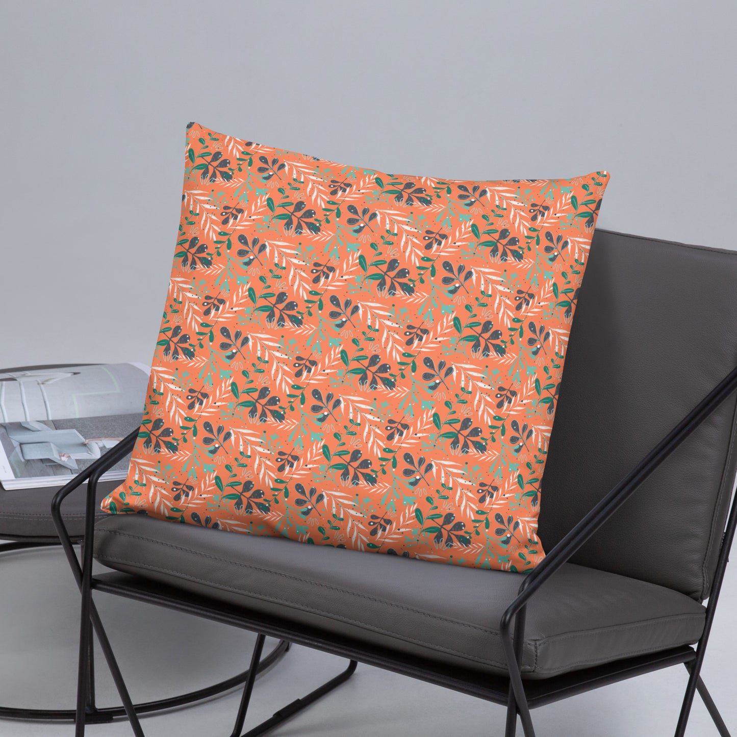 Basic Pillow, Leaves orange