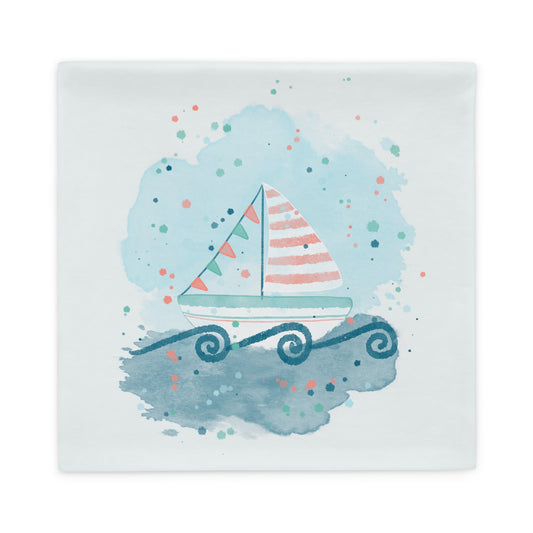 Pillow Case, Sail boats