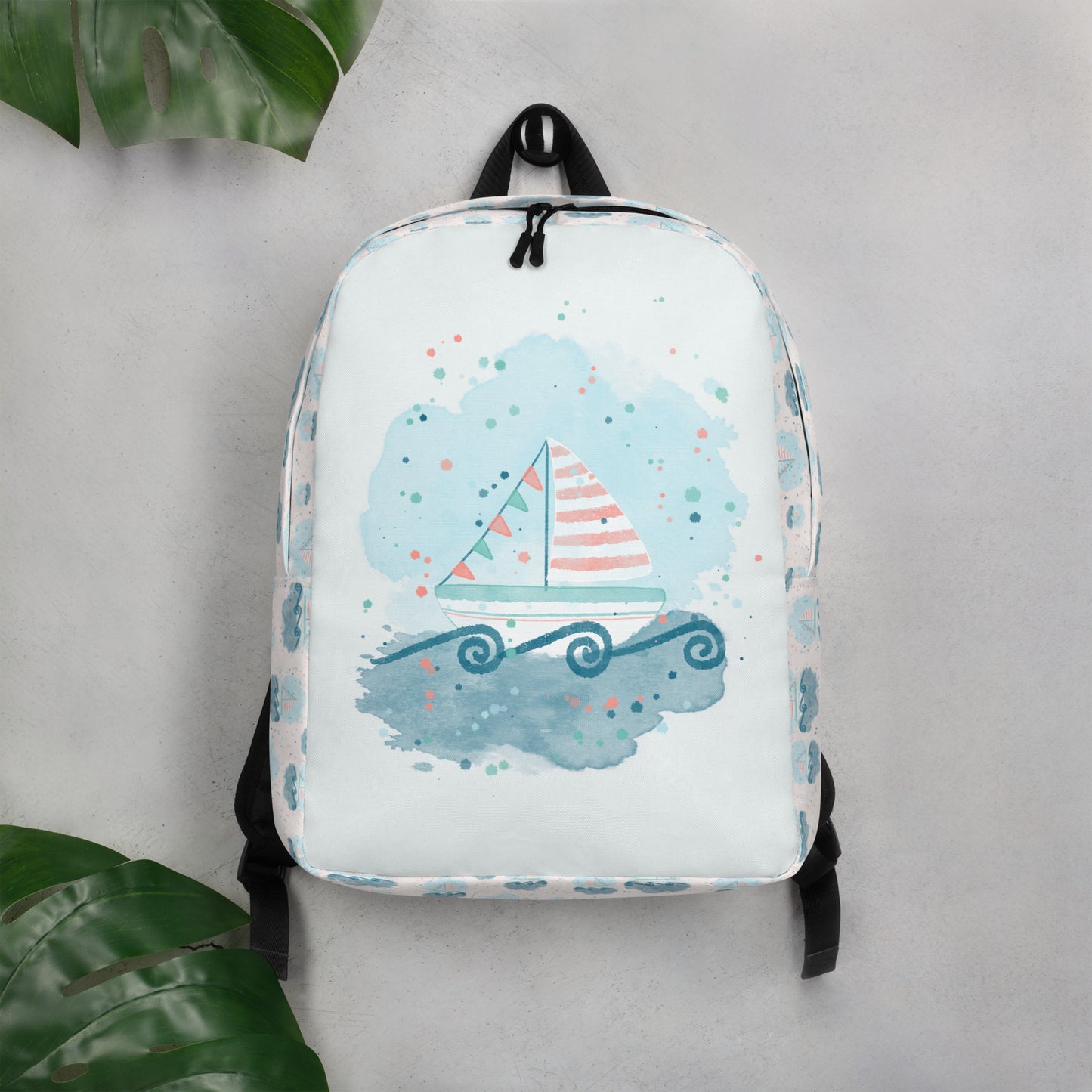 Minimalist Backpack, Sail boat