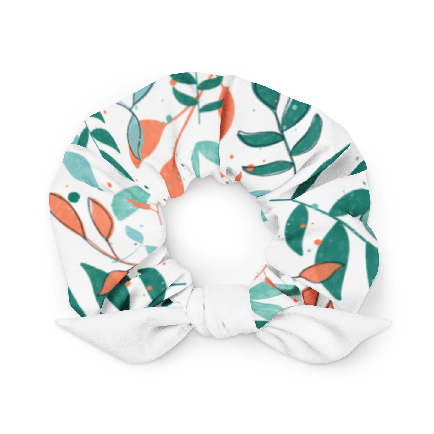 Scrunchie, Leaves white