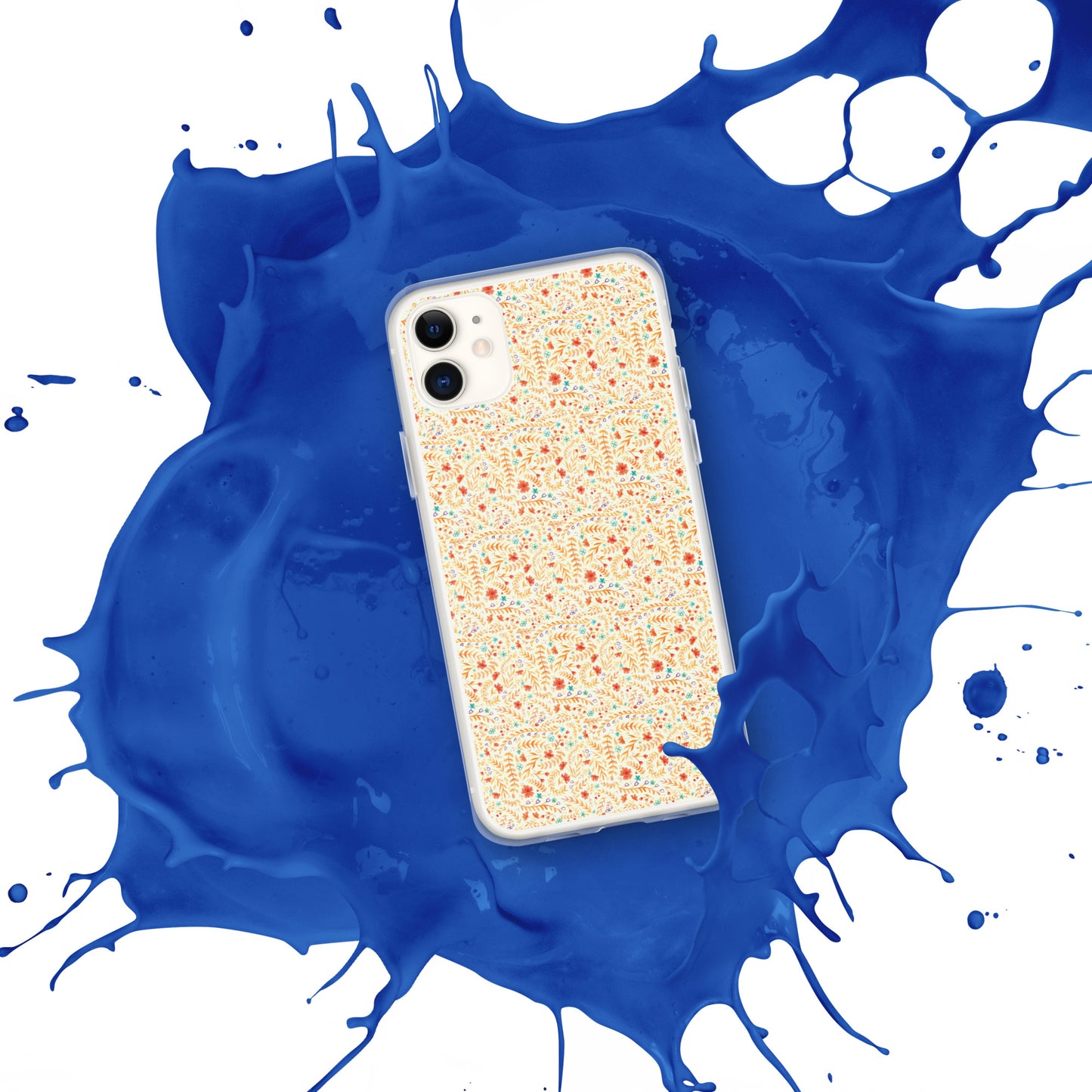 iPhone Case, little yellow flowers pattern