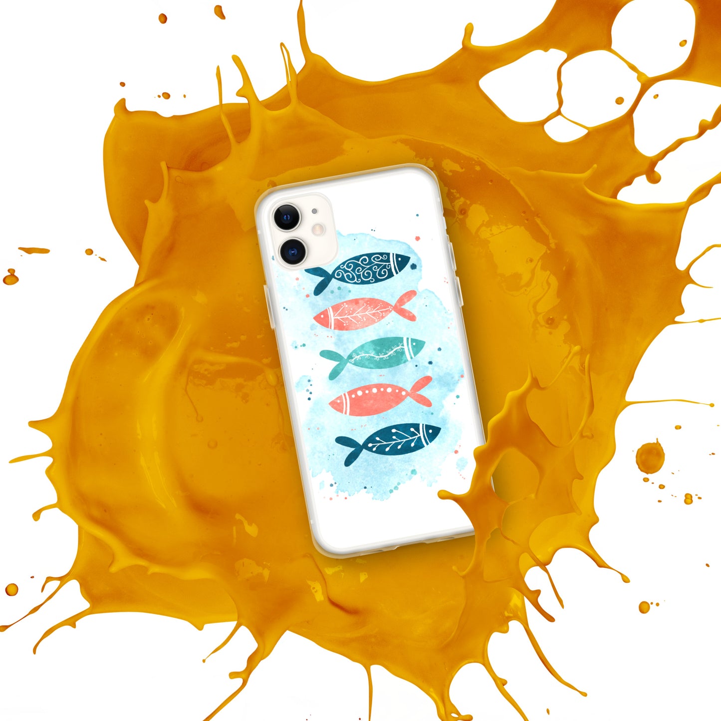 iPhone Case, Colorful fish