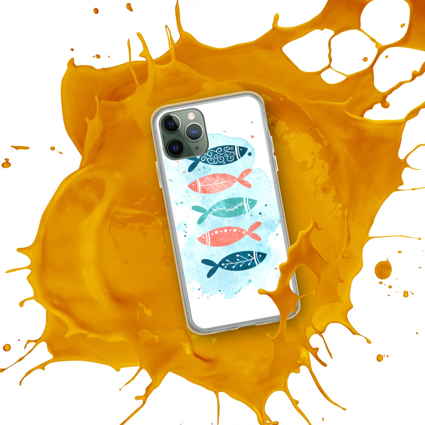 iPhone Case, Colorful fish