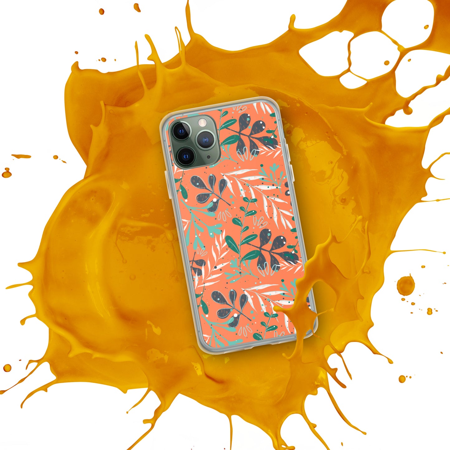 iPhone Case, Leaves orange