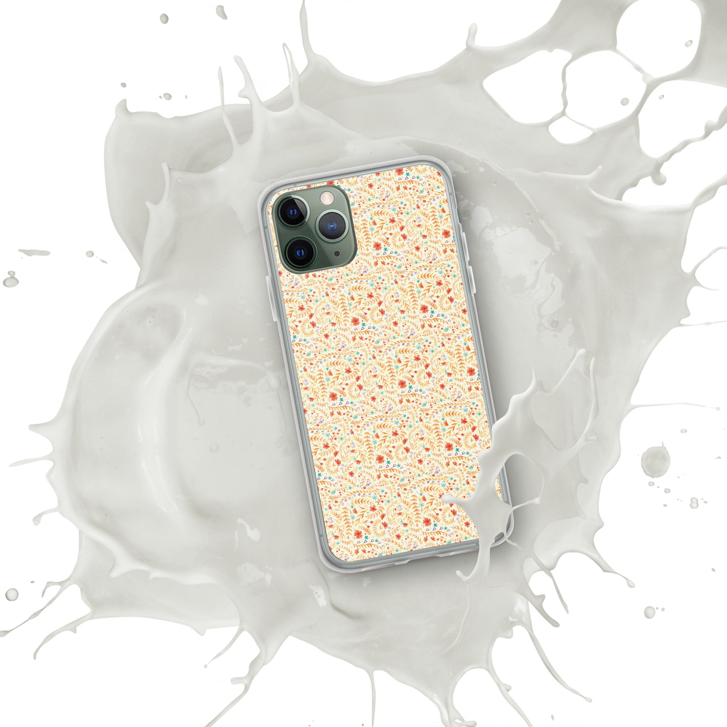 iPhone Case, little yellow flowers pattern