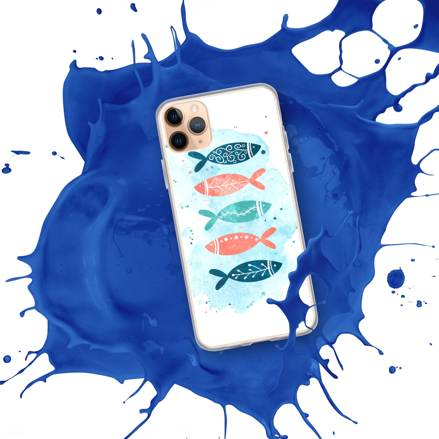 iPhone Case, Colorful fish