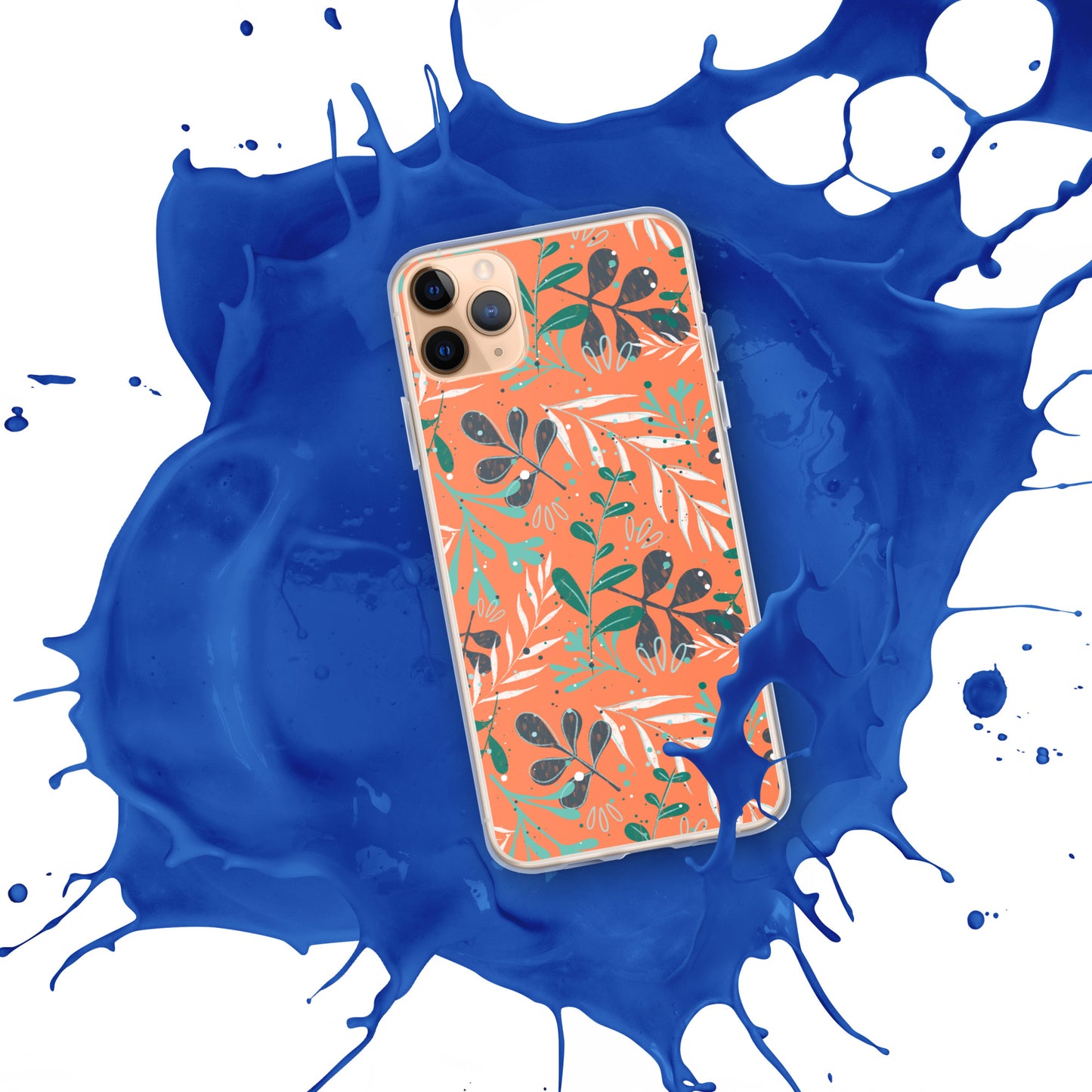 iPhone Case, Leaves orange