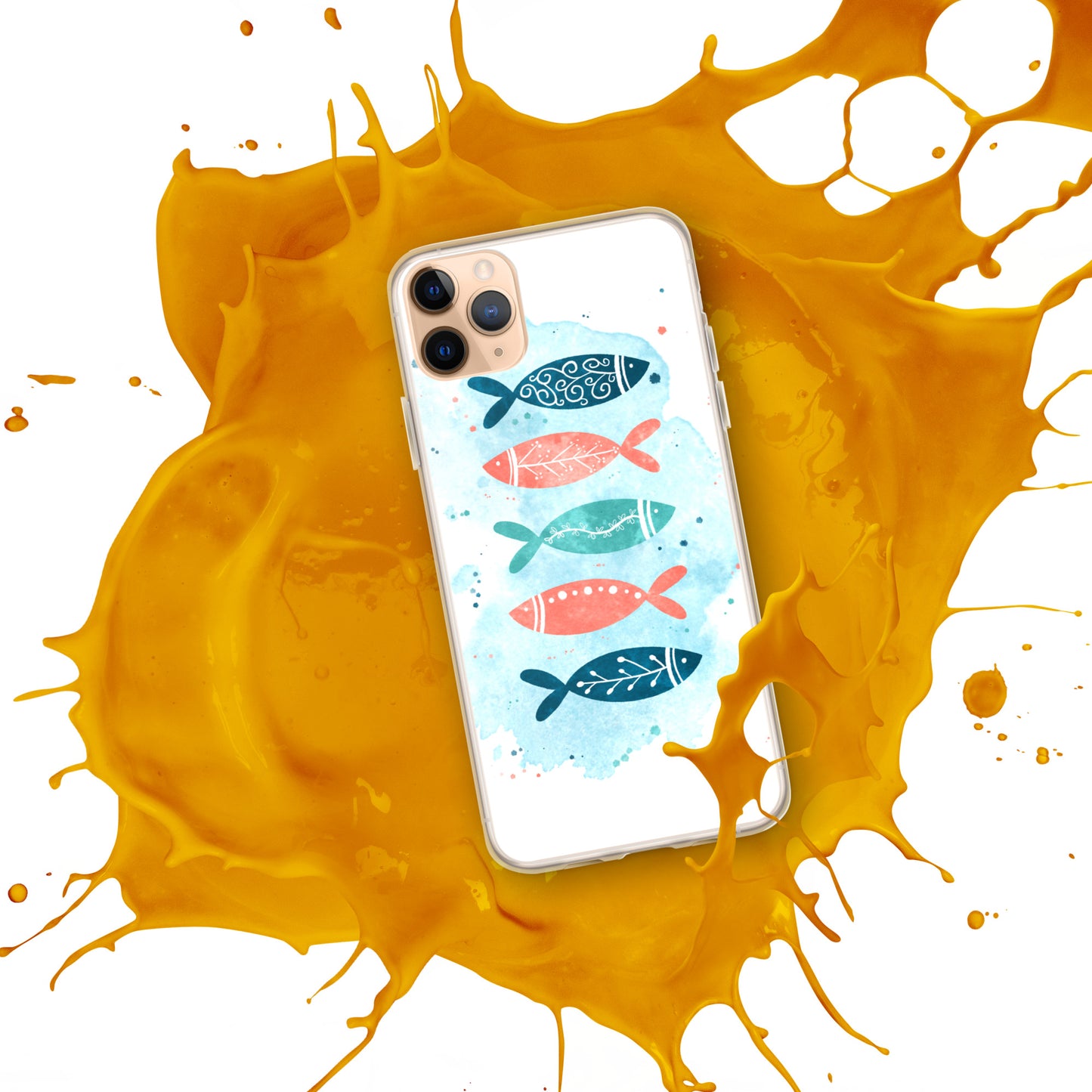 iPhone Case, Colorful fish