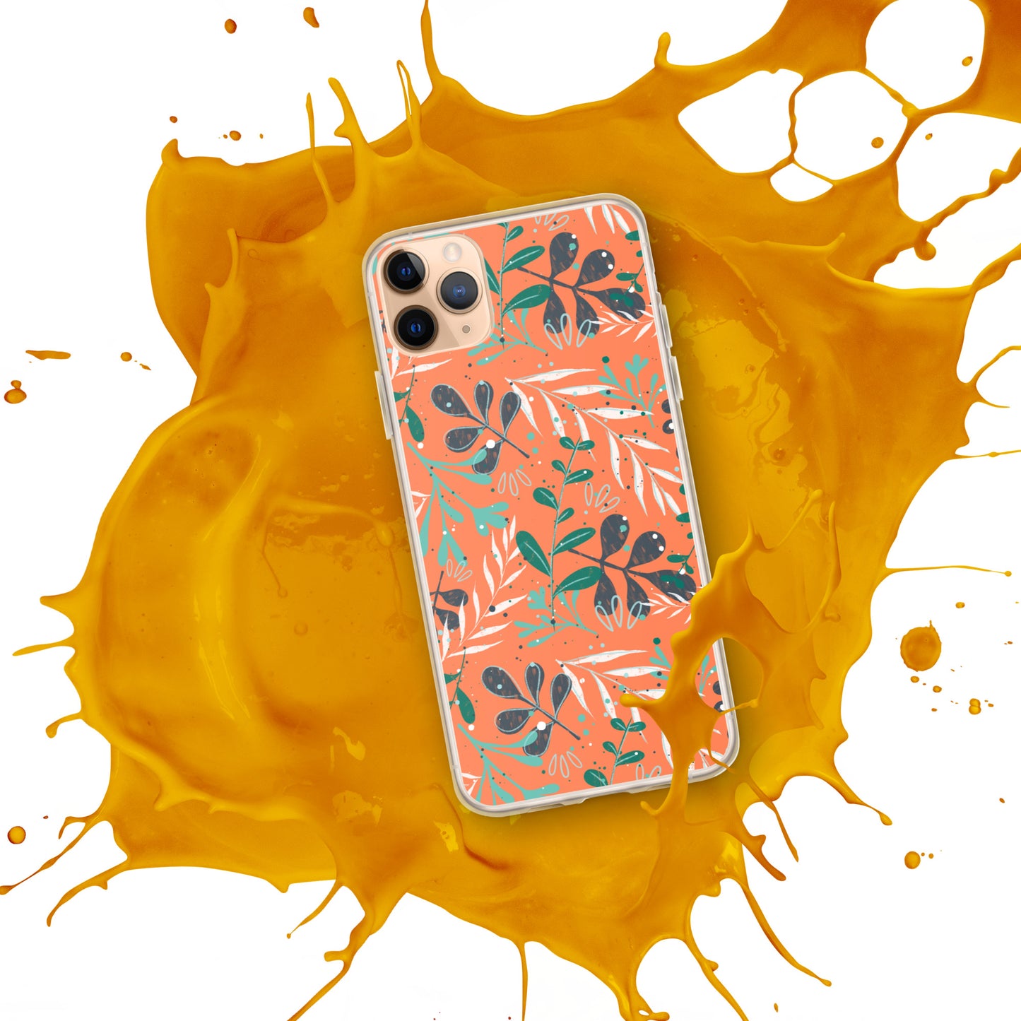 iPhone Case, Leaves orange