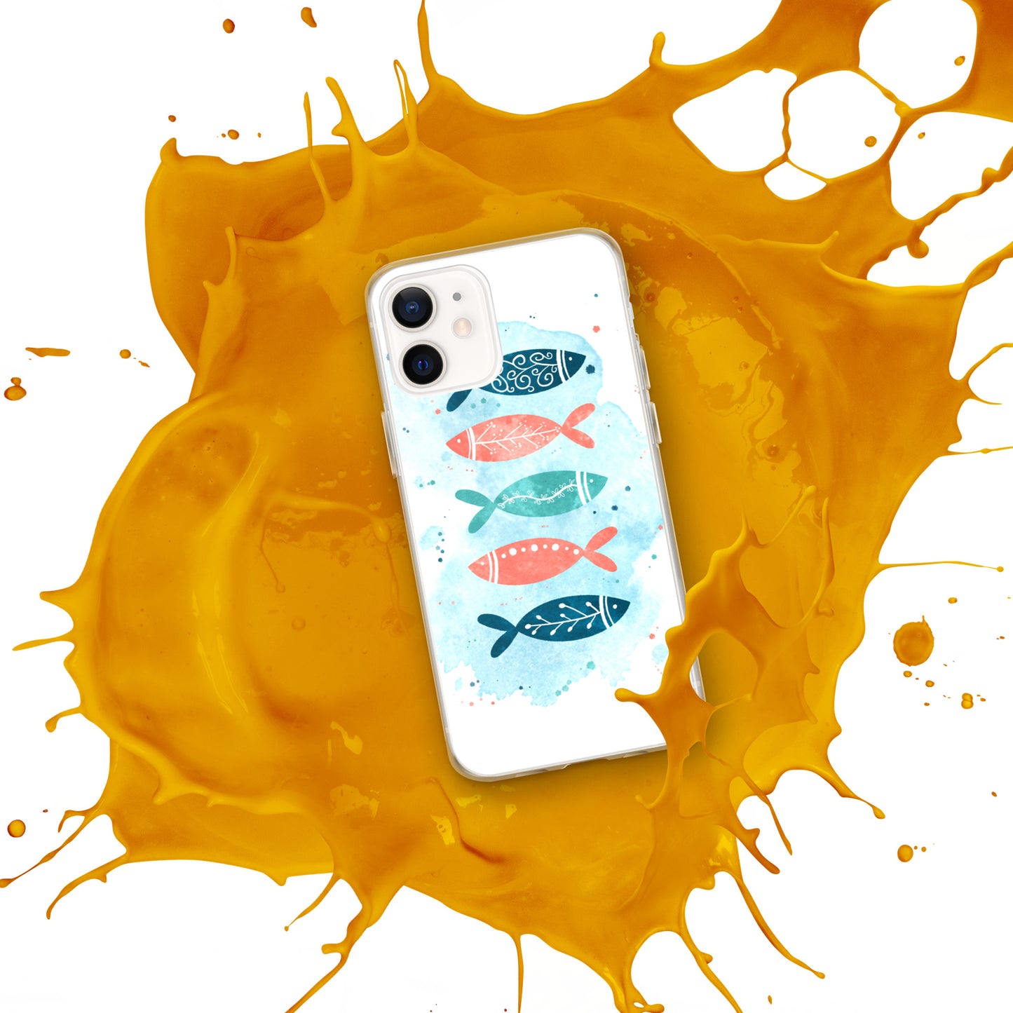 iPhone Case, Colorful fish