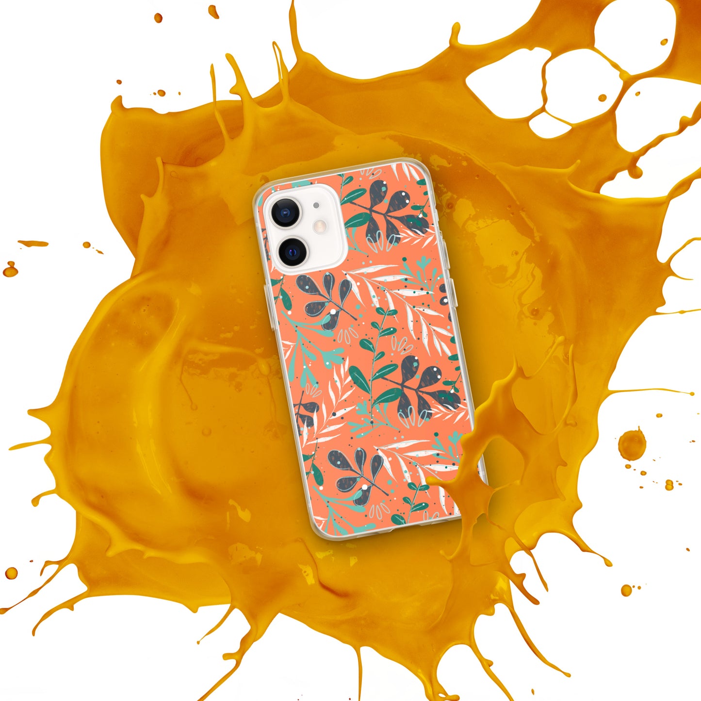 iPhone Case, Leaves orange