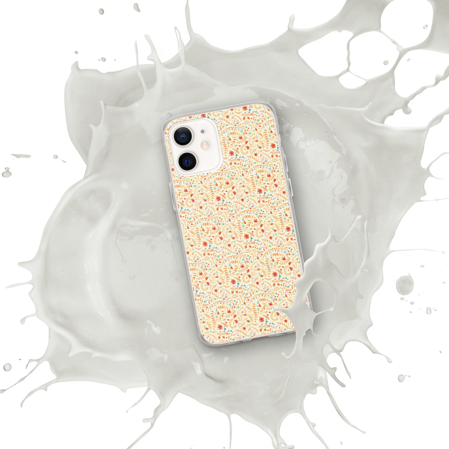 iPhone Case, little yellow flowers pattern