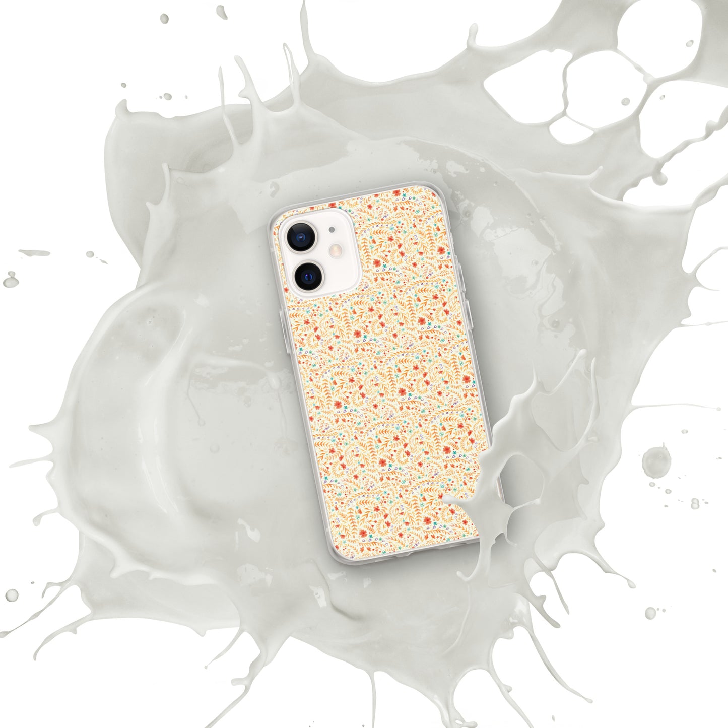 iPhone Case, little yellow flowers pattern