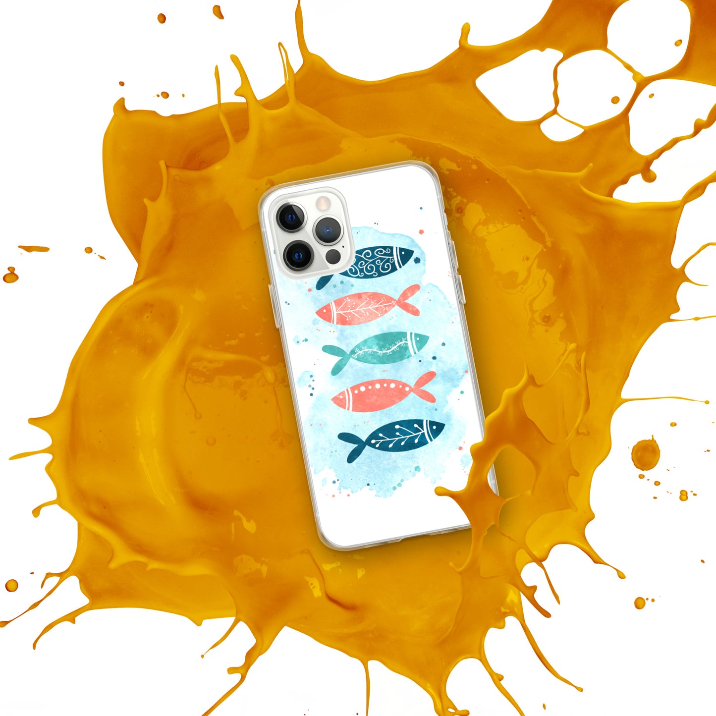 iPhone Case, Colorful fish