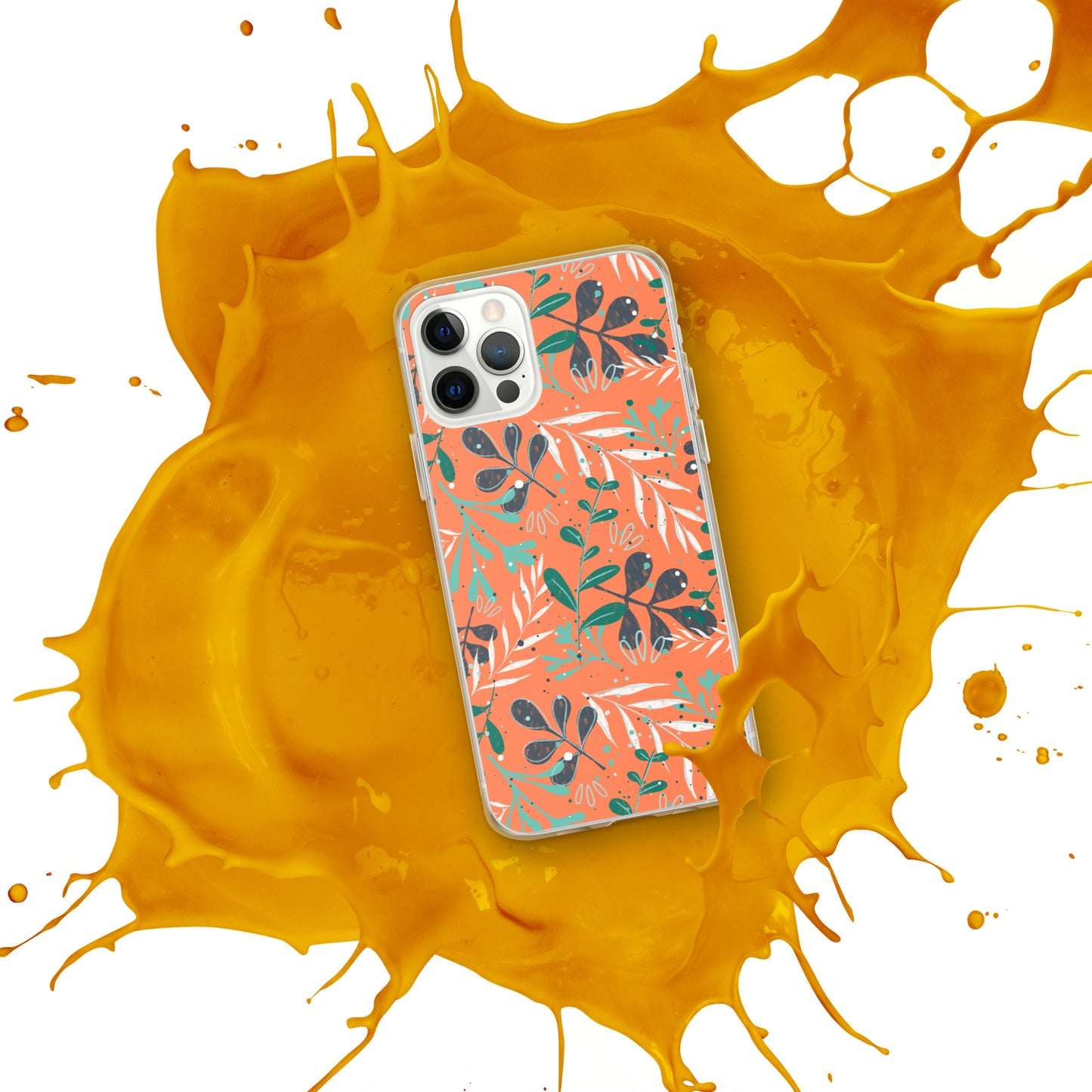 iPhone Case, Leaves orange