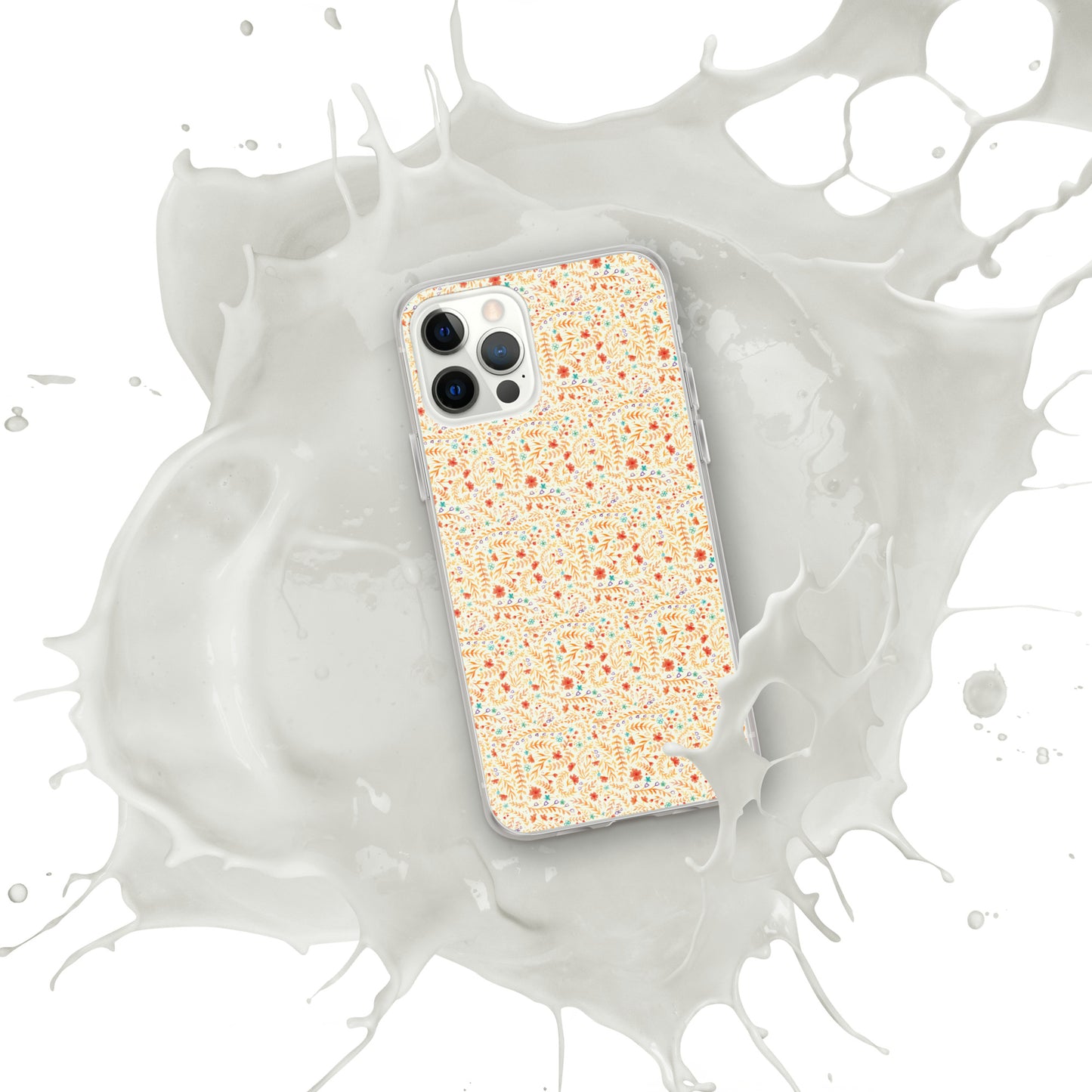 iPhone Case, little yellow flowers pattern