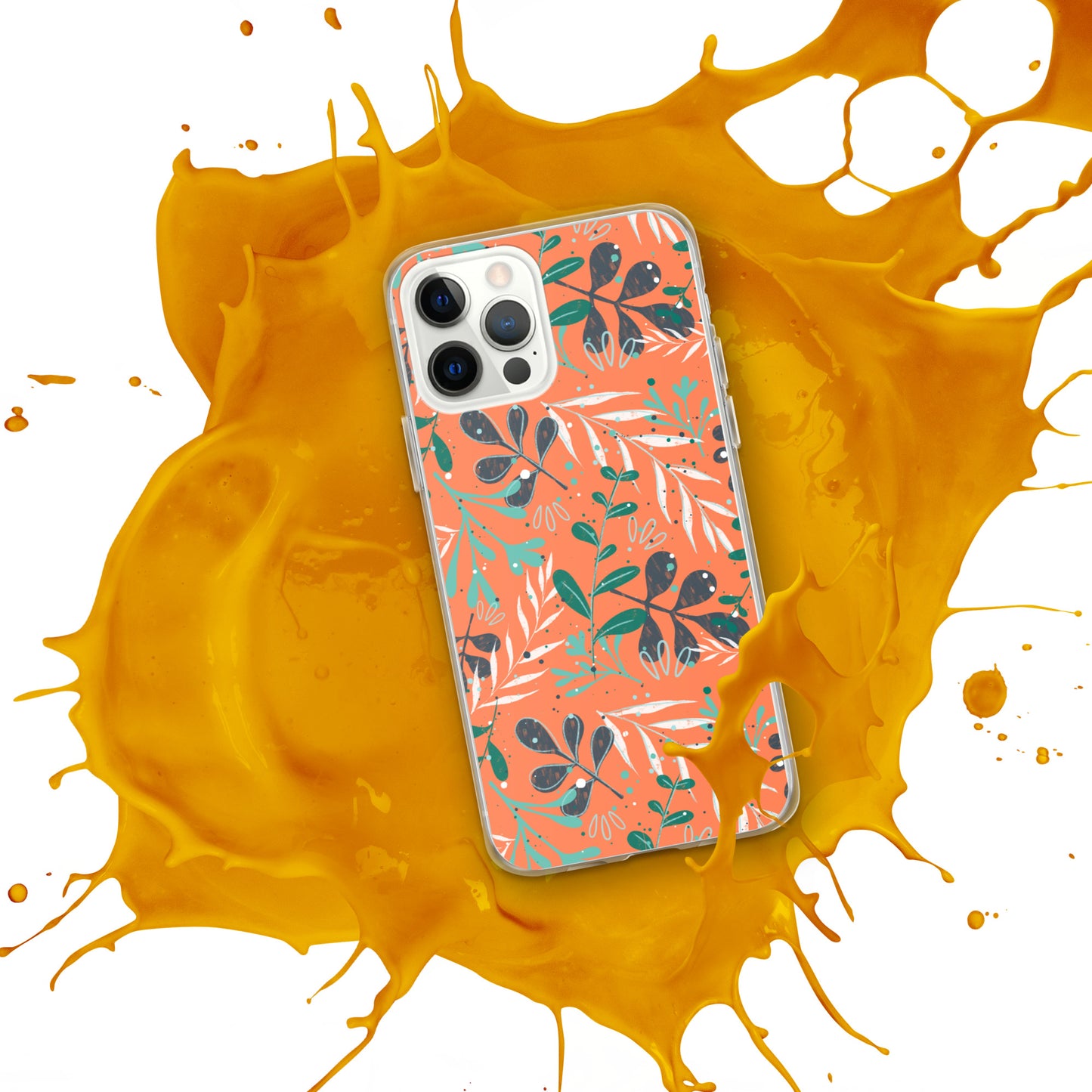 iPhone Case, Leaves orange