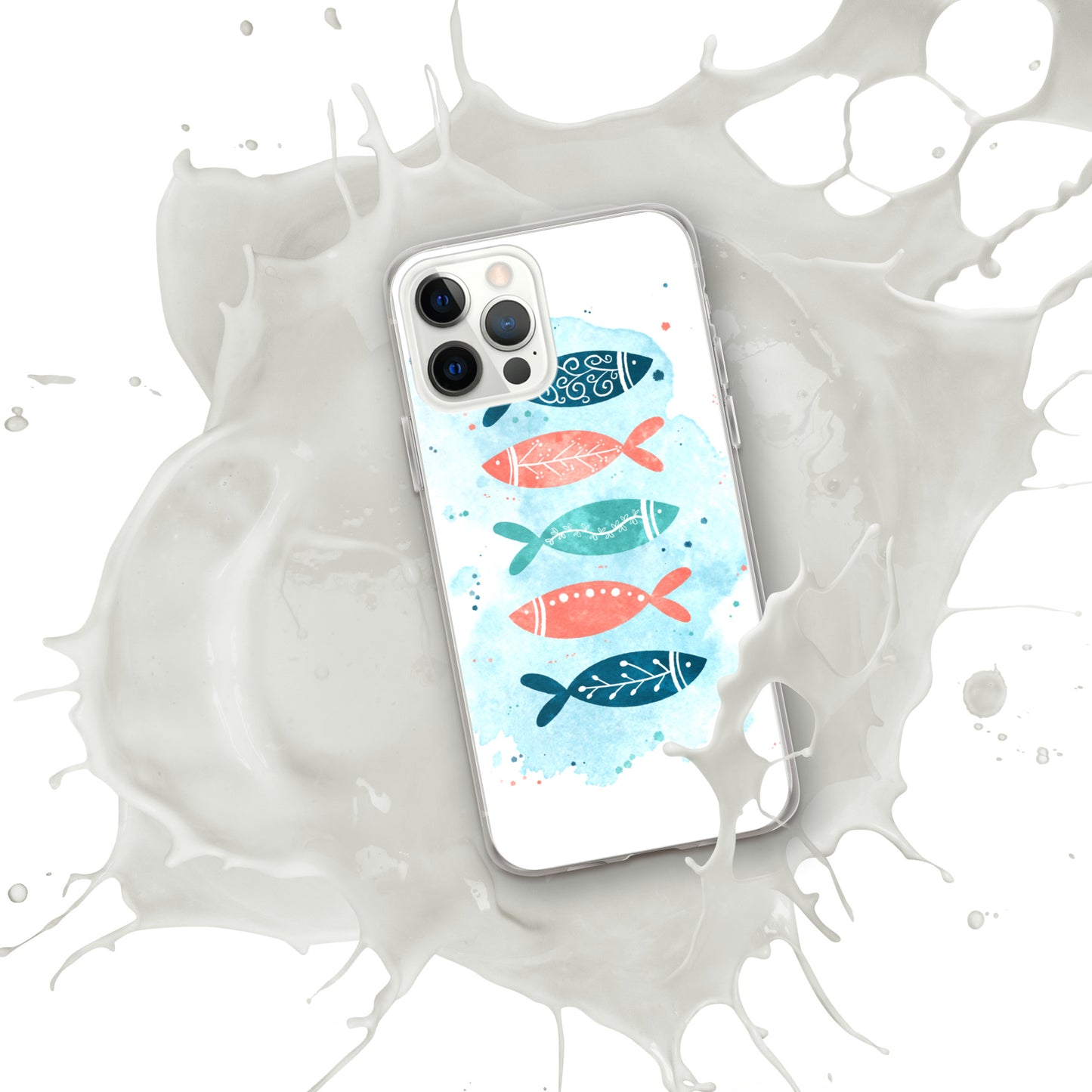 iPhone Case, Colorful fish