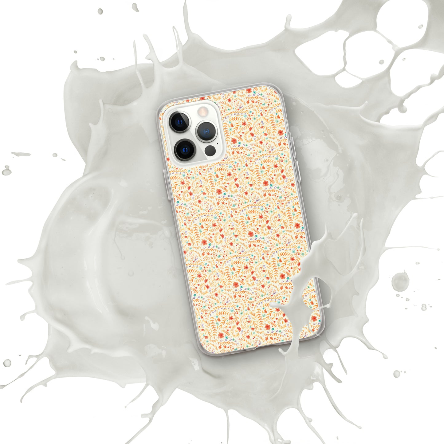 iPhone Case, little yellow flowers pattern