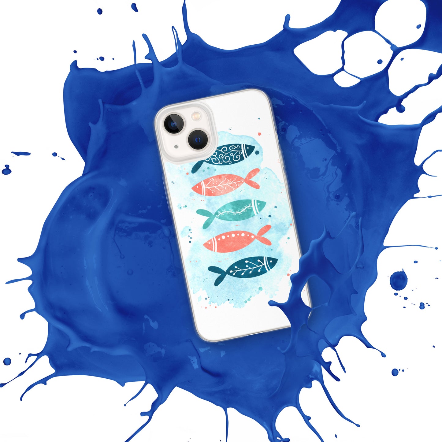 iPhone Case, Colorful fish