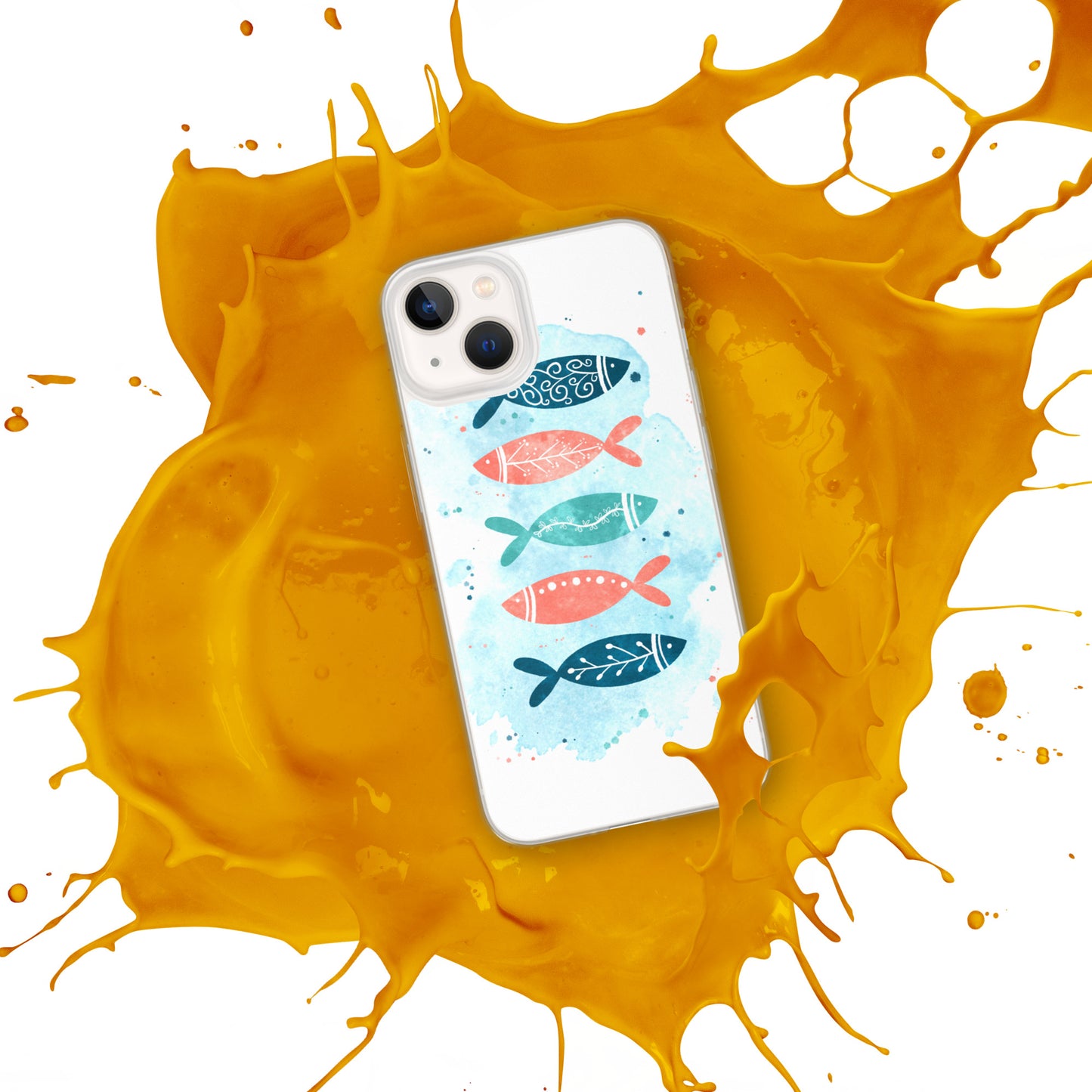 iPhone Case, Colorful fish