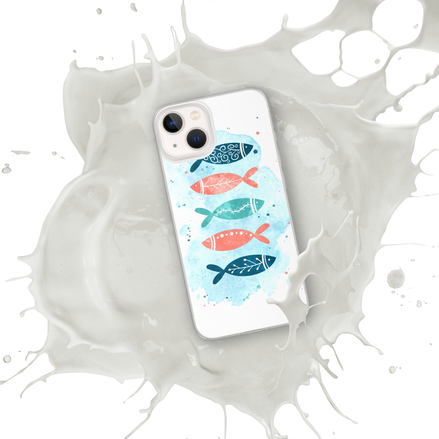 iPhone Case, Colorful fish