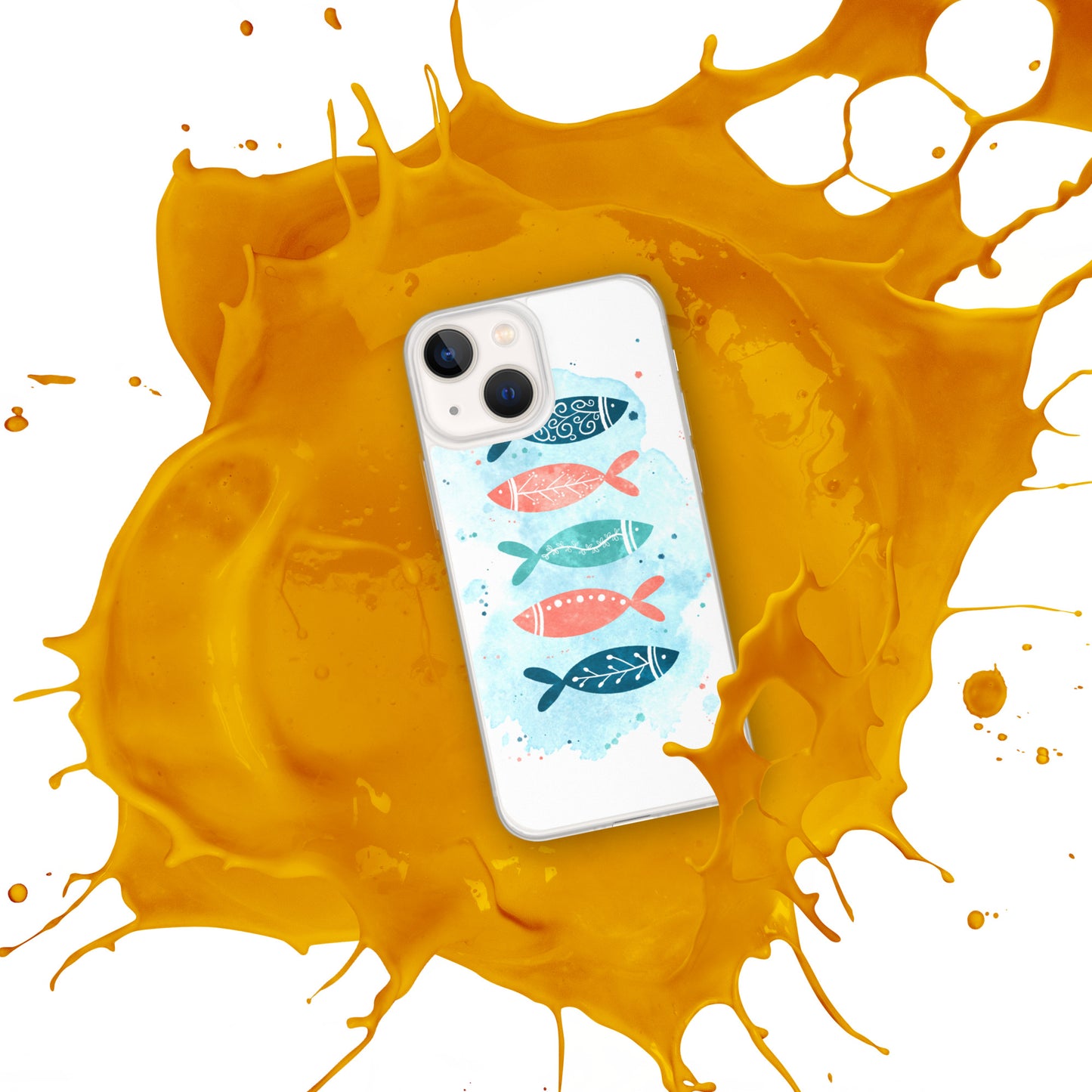 iPhone Case, Colorful fish