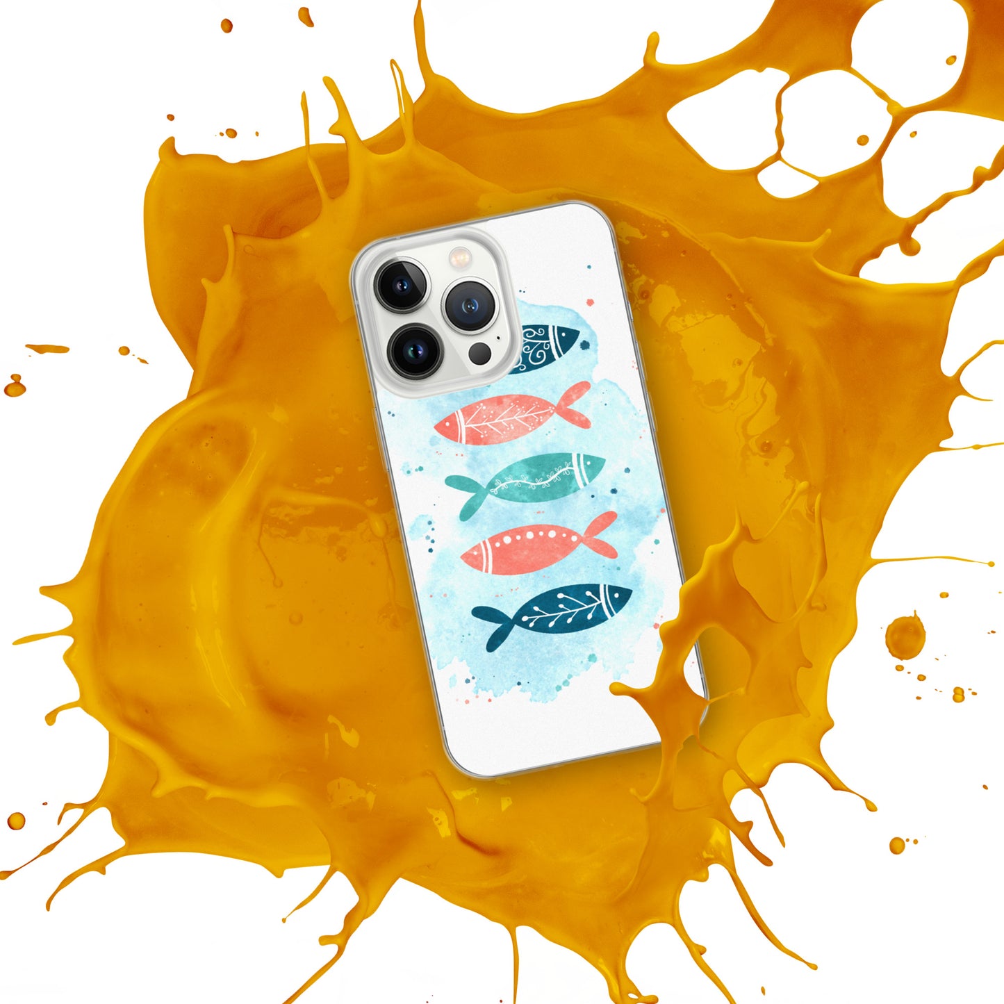 iPhone Case, Colorful fish