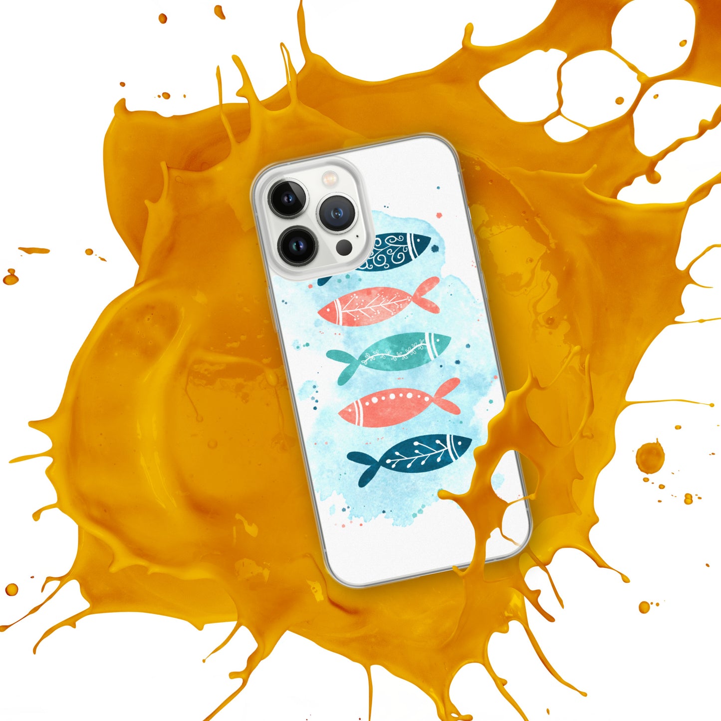 iPhone Case, Colorful fish