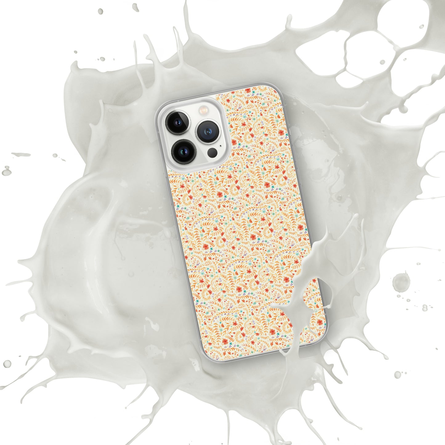 iPhone Case, little yellow flowers pattern