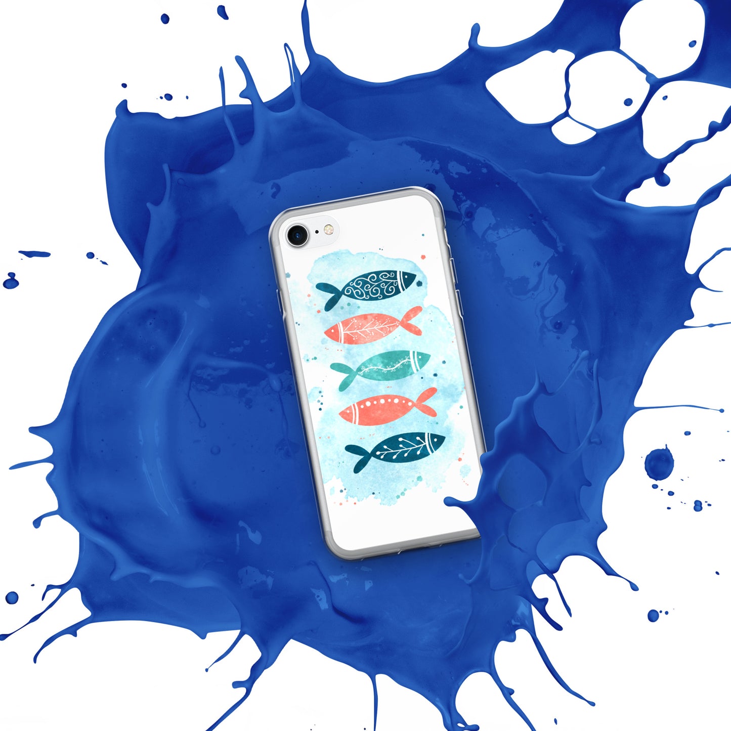 iPhone Case, Colorful fish