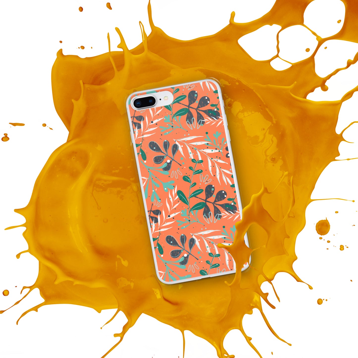 iPhone Case, Leaves orange