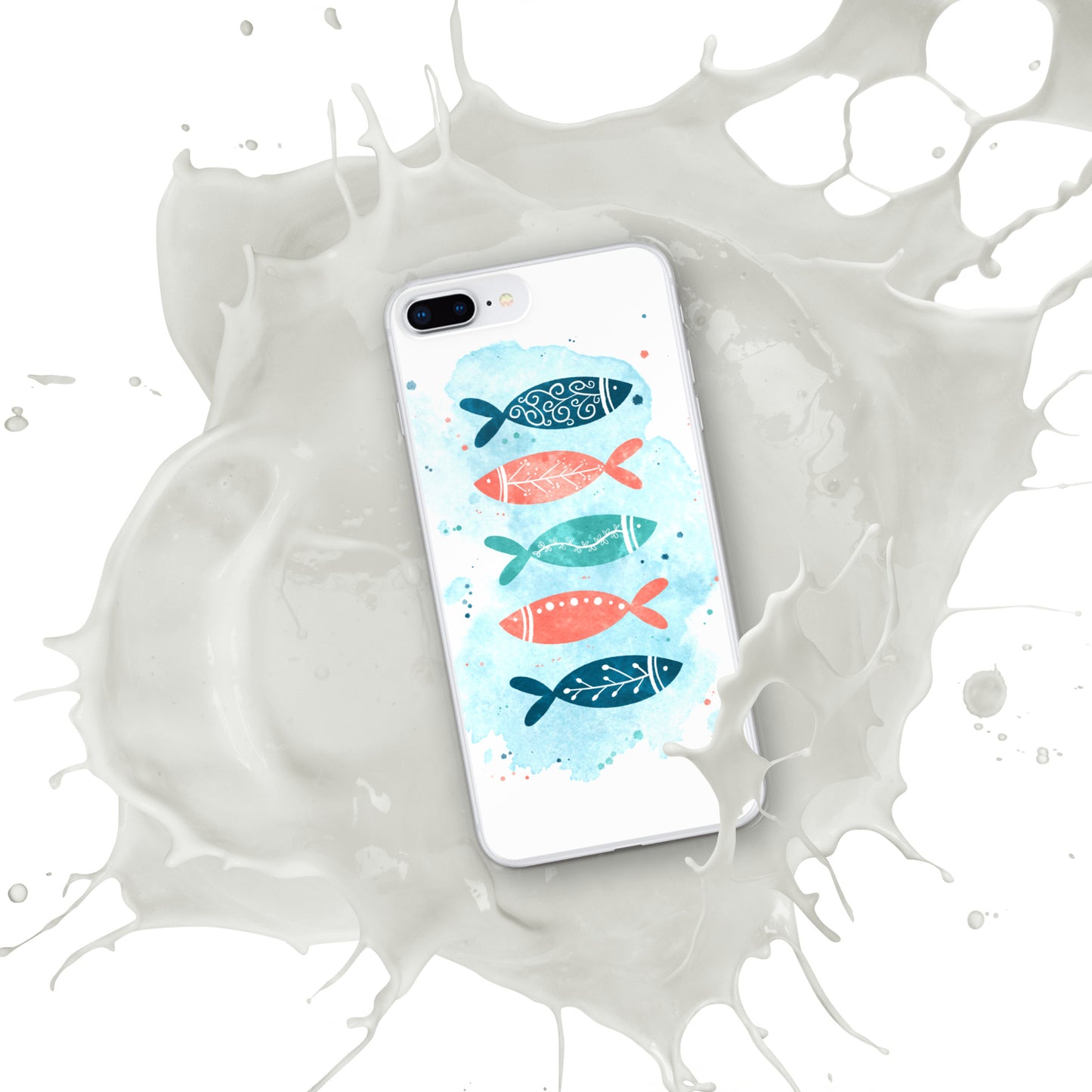 iPhone Case, Colorful fish