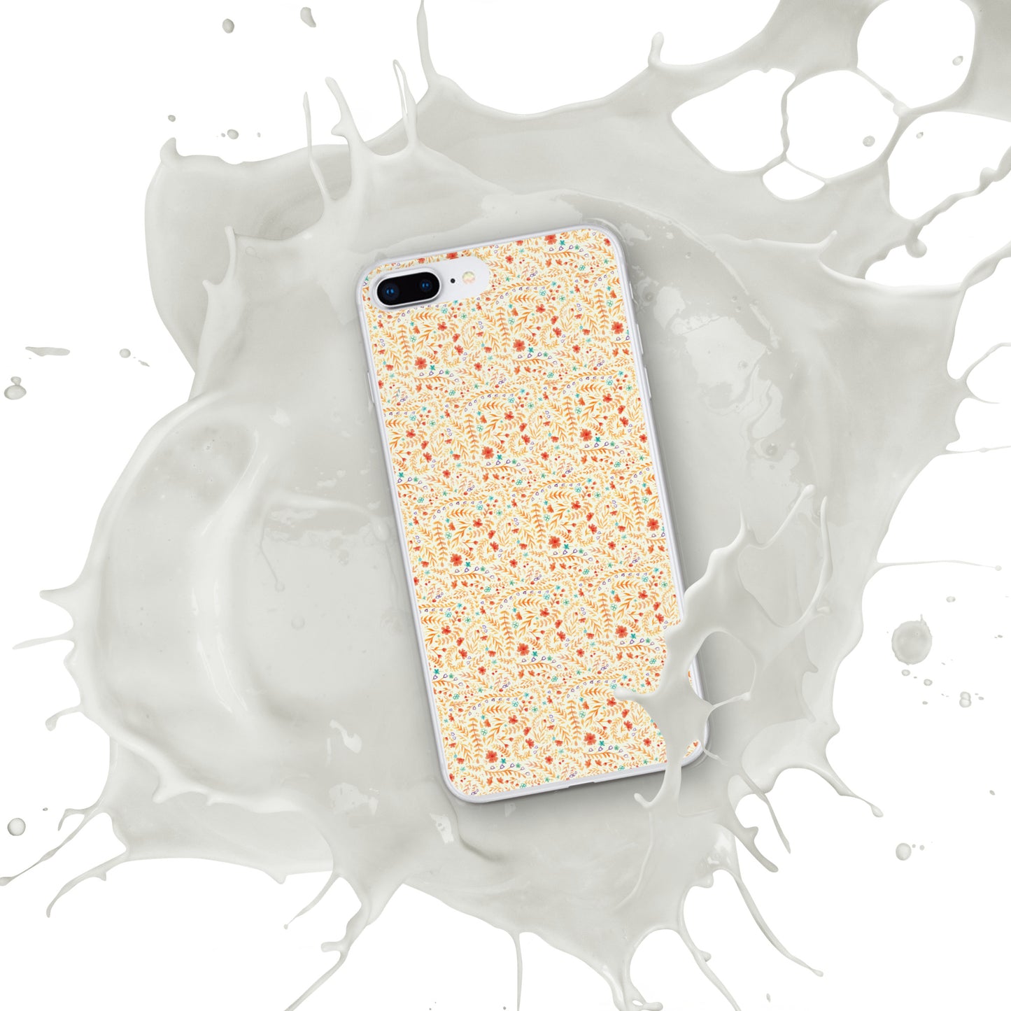 iPhone Case, little yellow flowers pattern