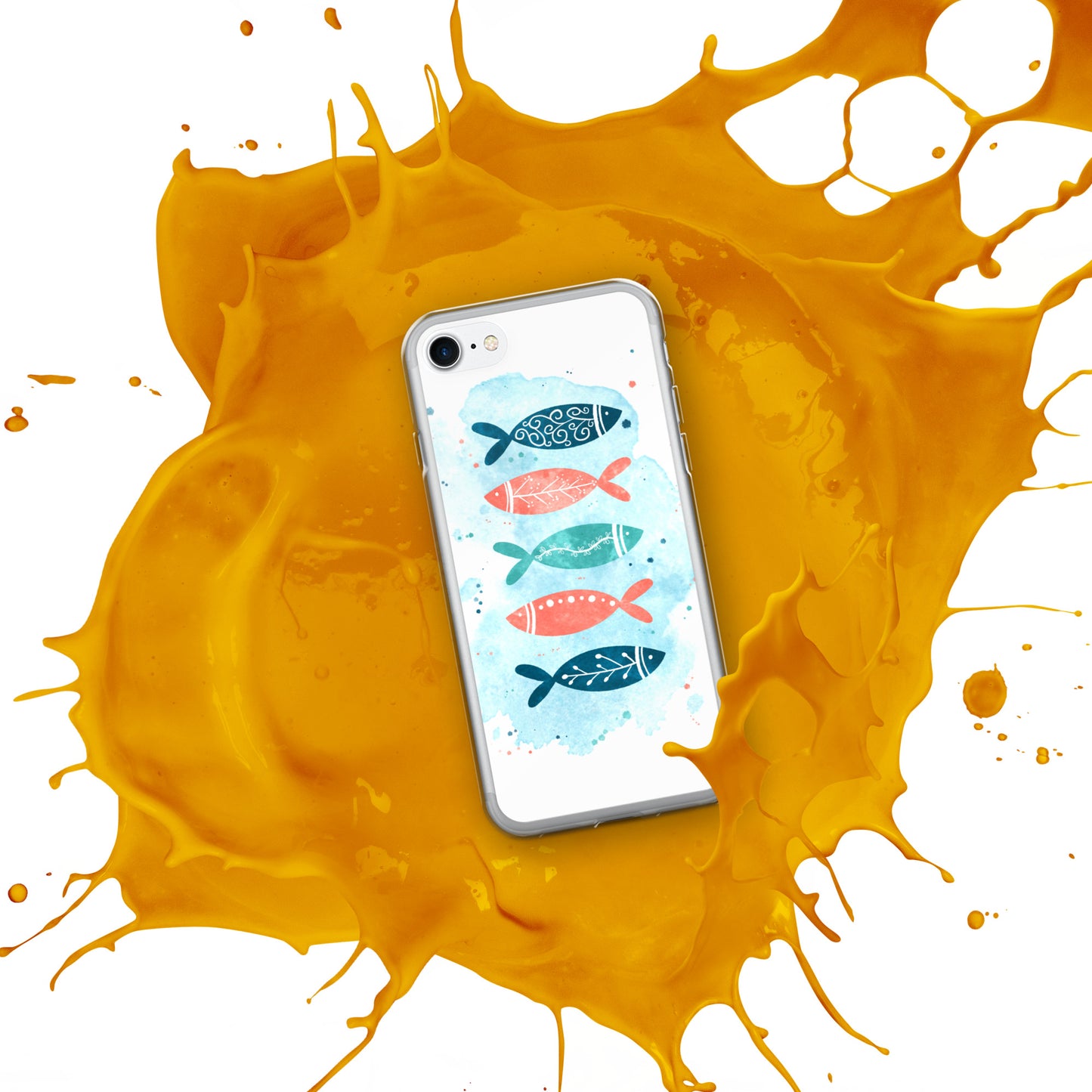 iPhone Case, Colorful fish