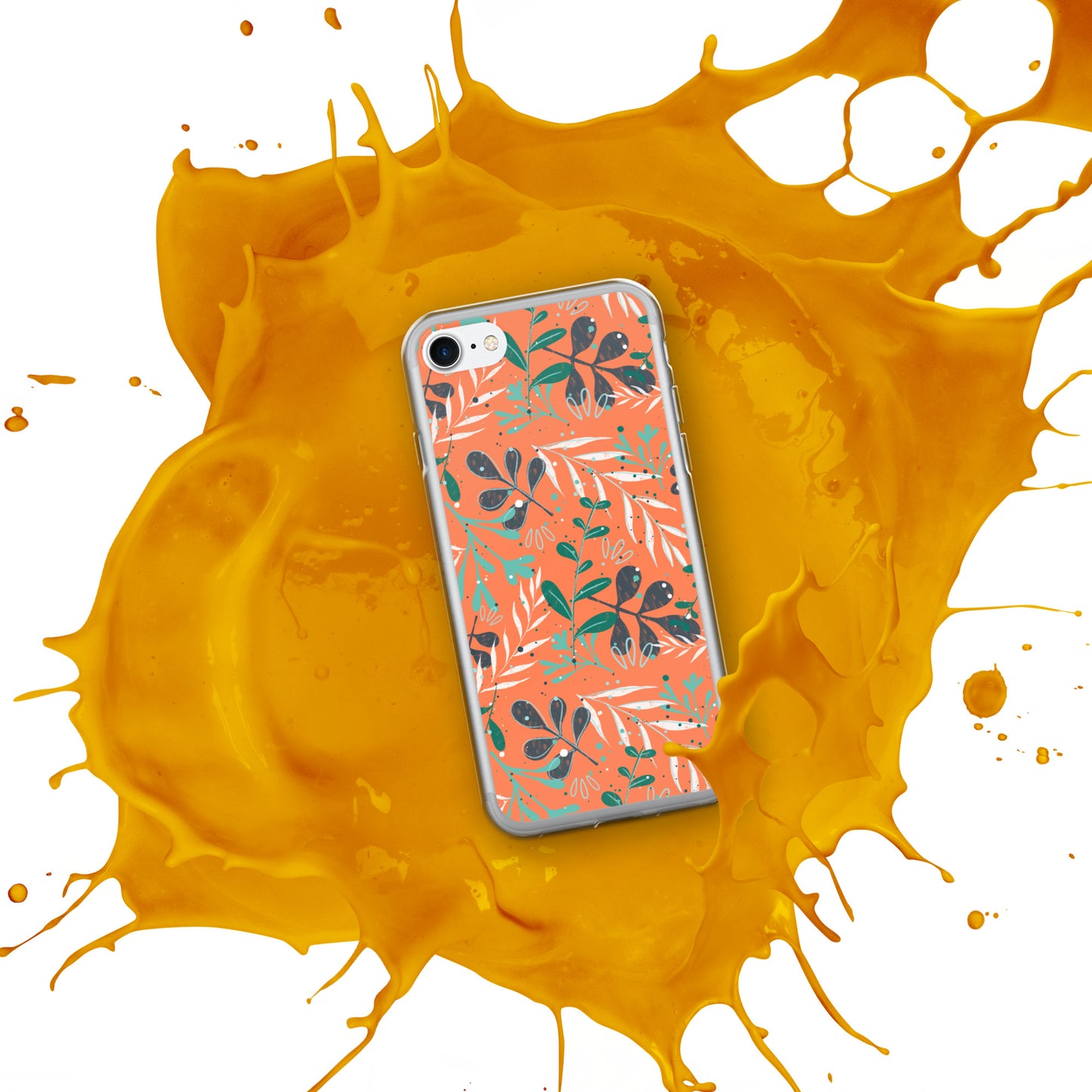 iPhone Case, Leaves orange