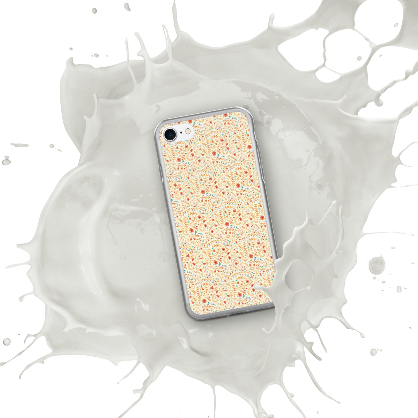 iPhone Case, little yellow flowers pattern