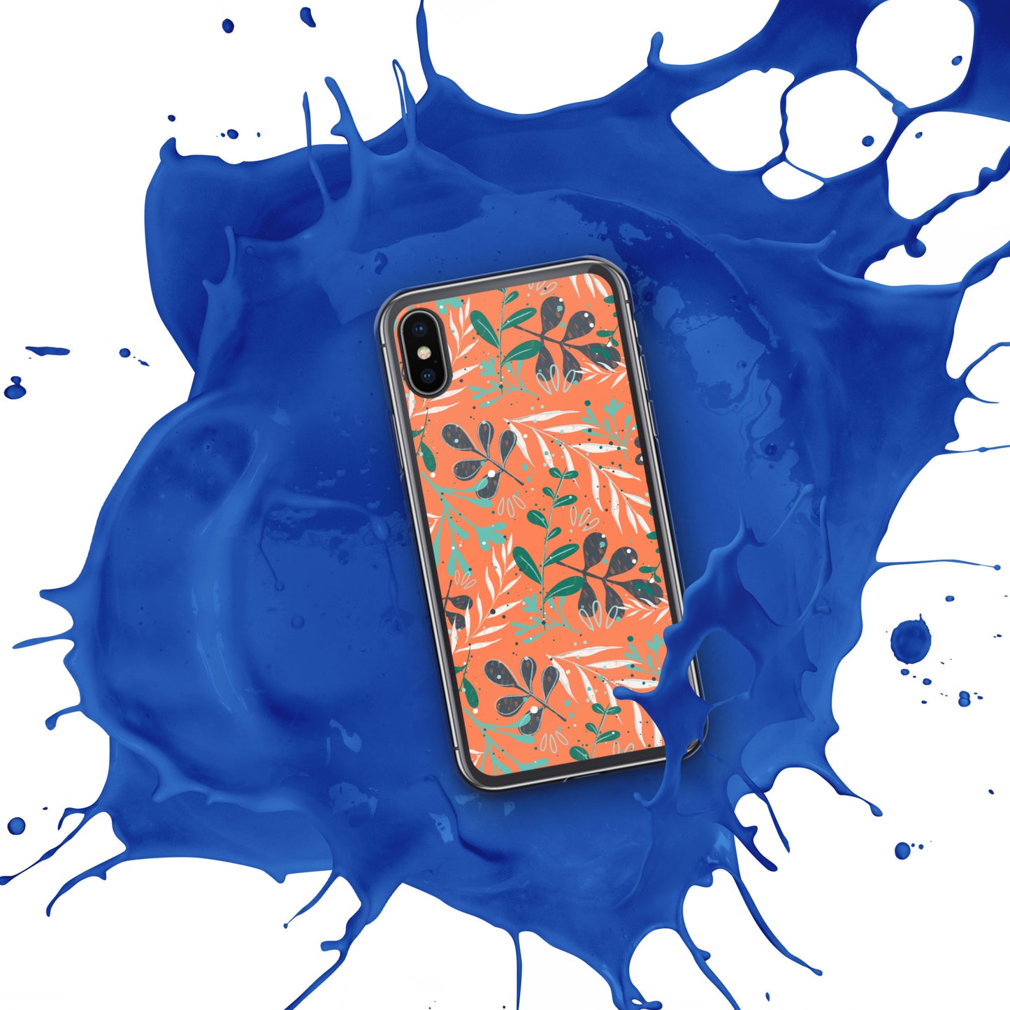 iPhone Case, Leaves orange