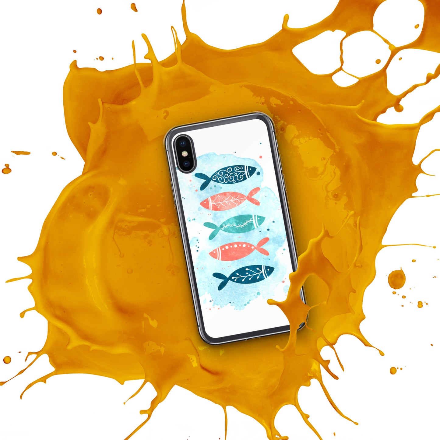 iPhone Case, Colorful fish