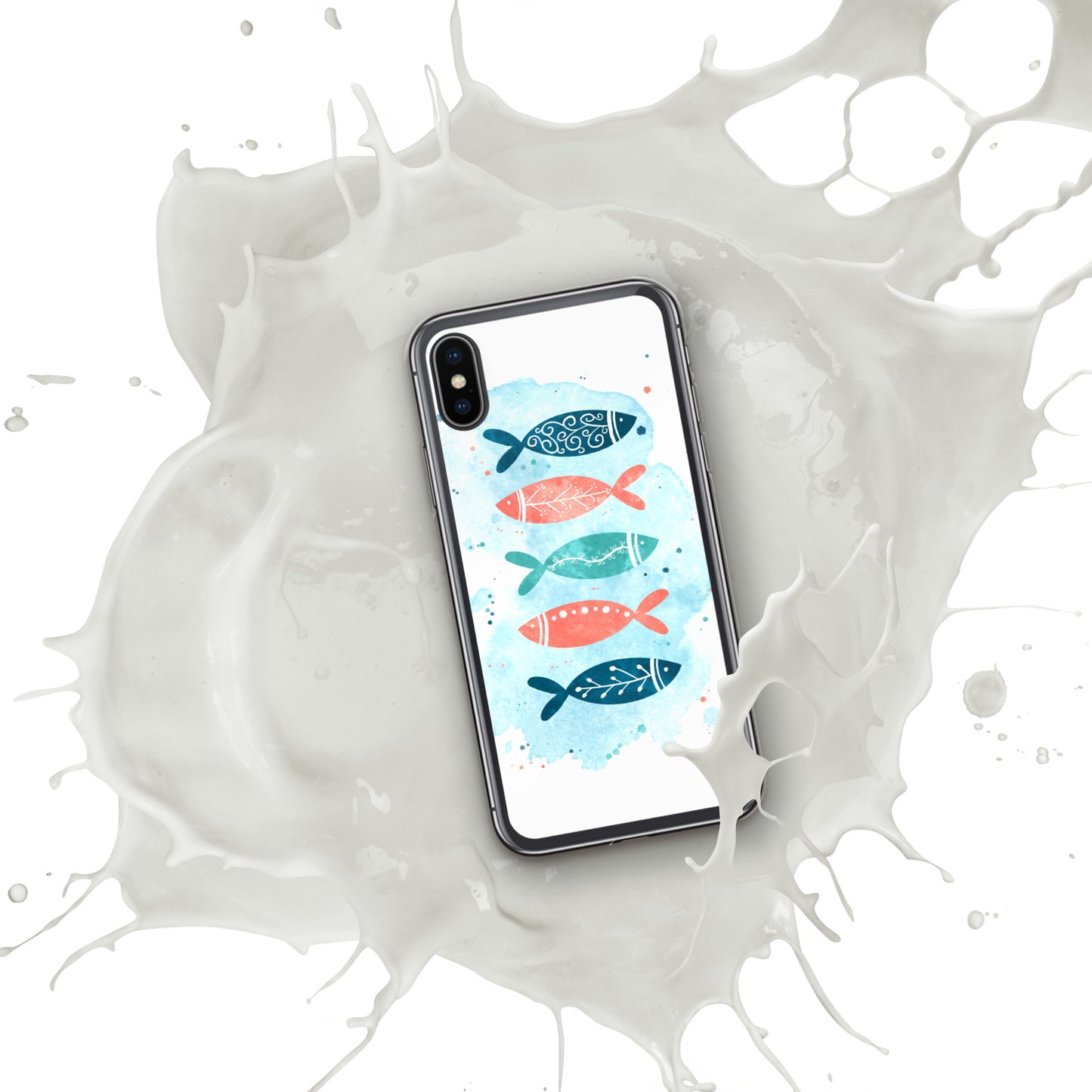 iPhone Case, Colorful fish