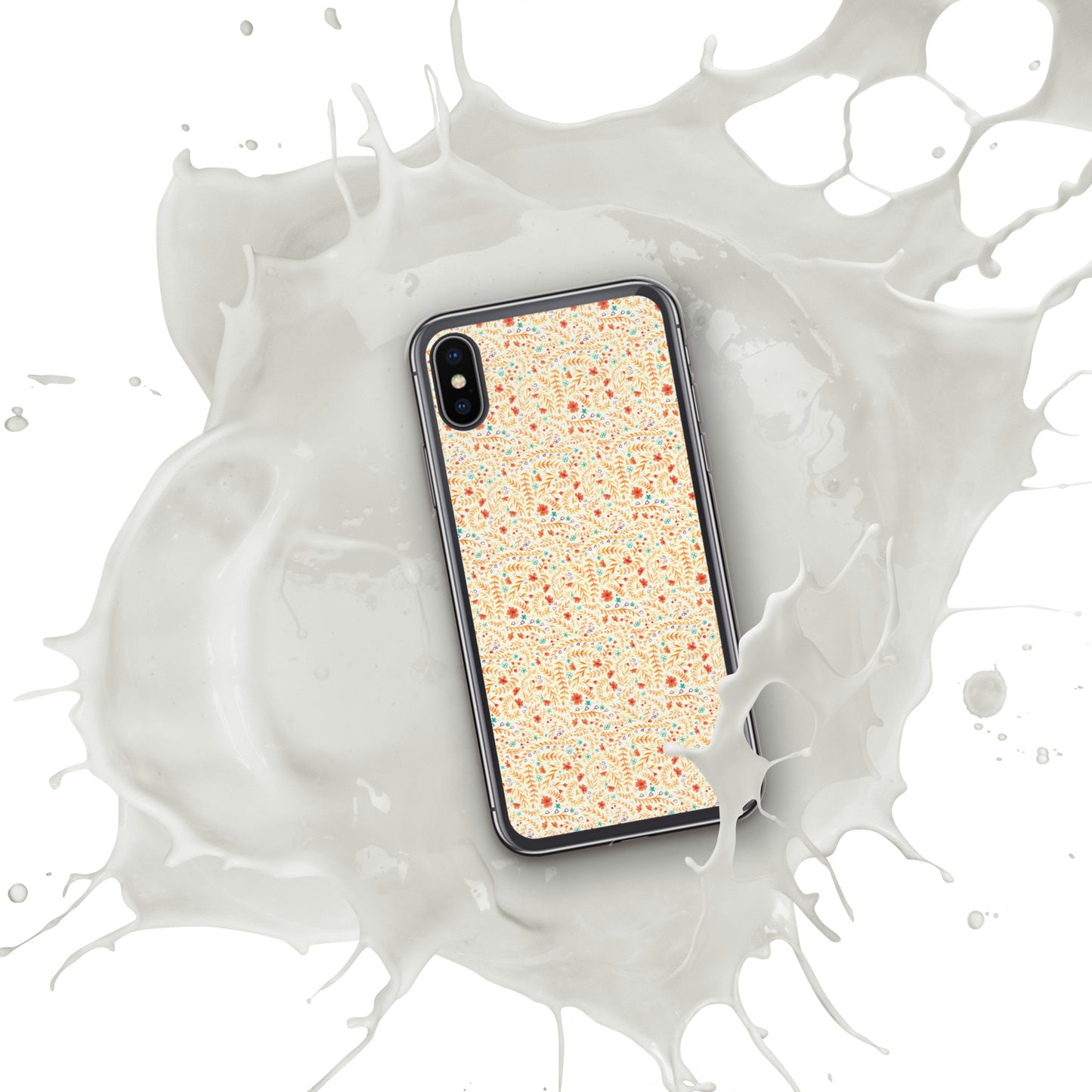 iPhone Case, little yellow flowers pattern