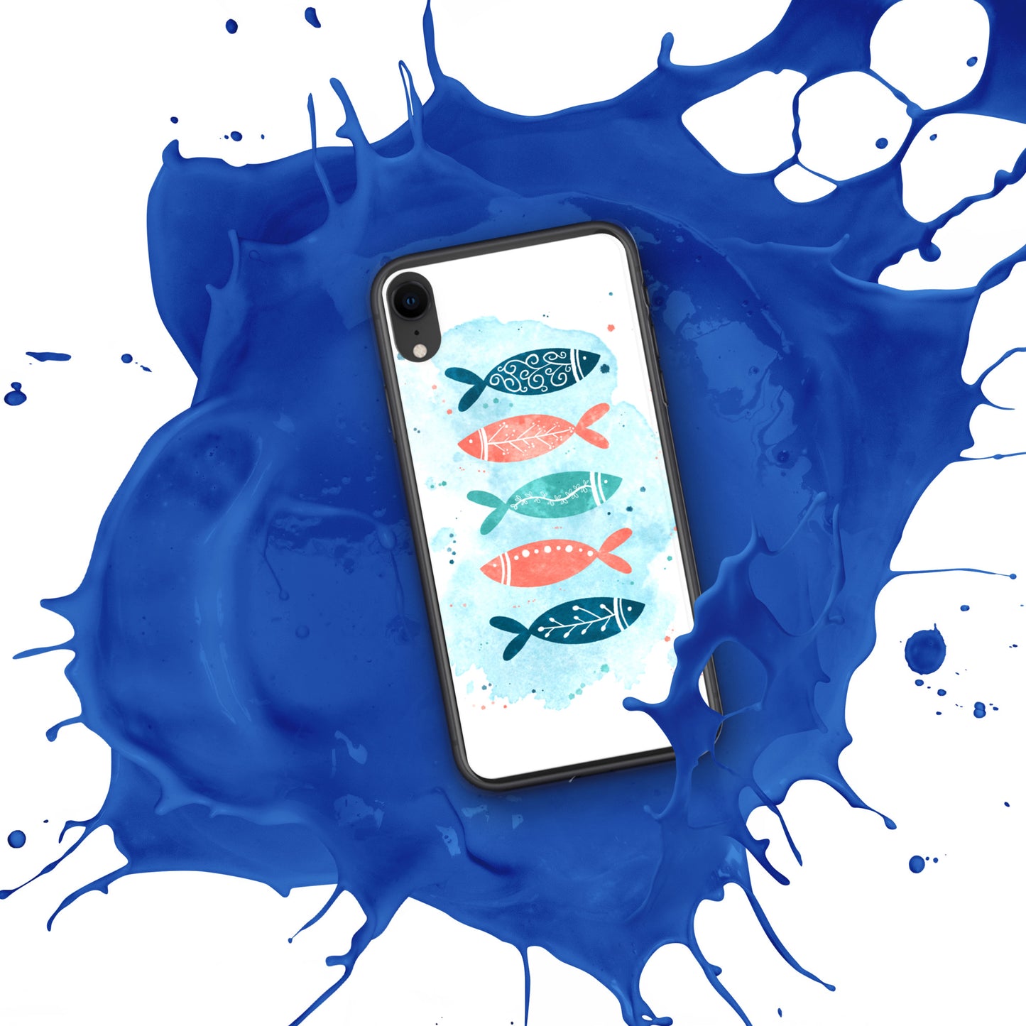 iPhone Case, Colorful fish