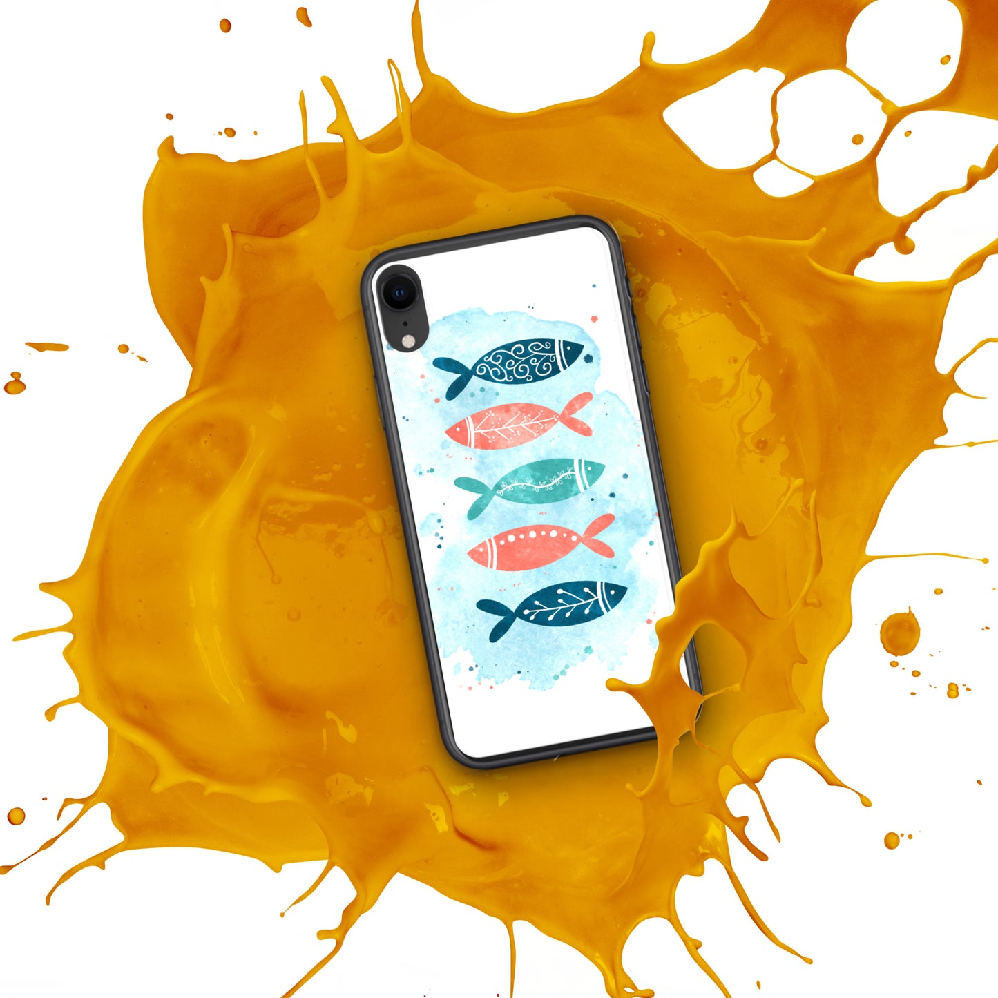 iPhone Case, Colorful fish