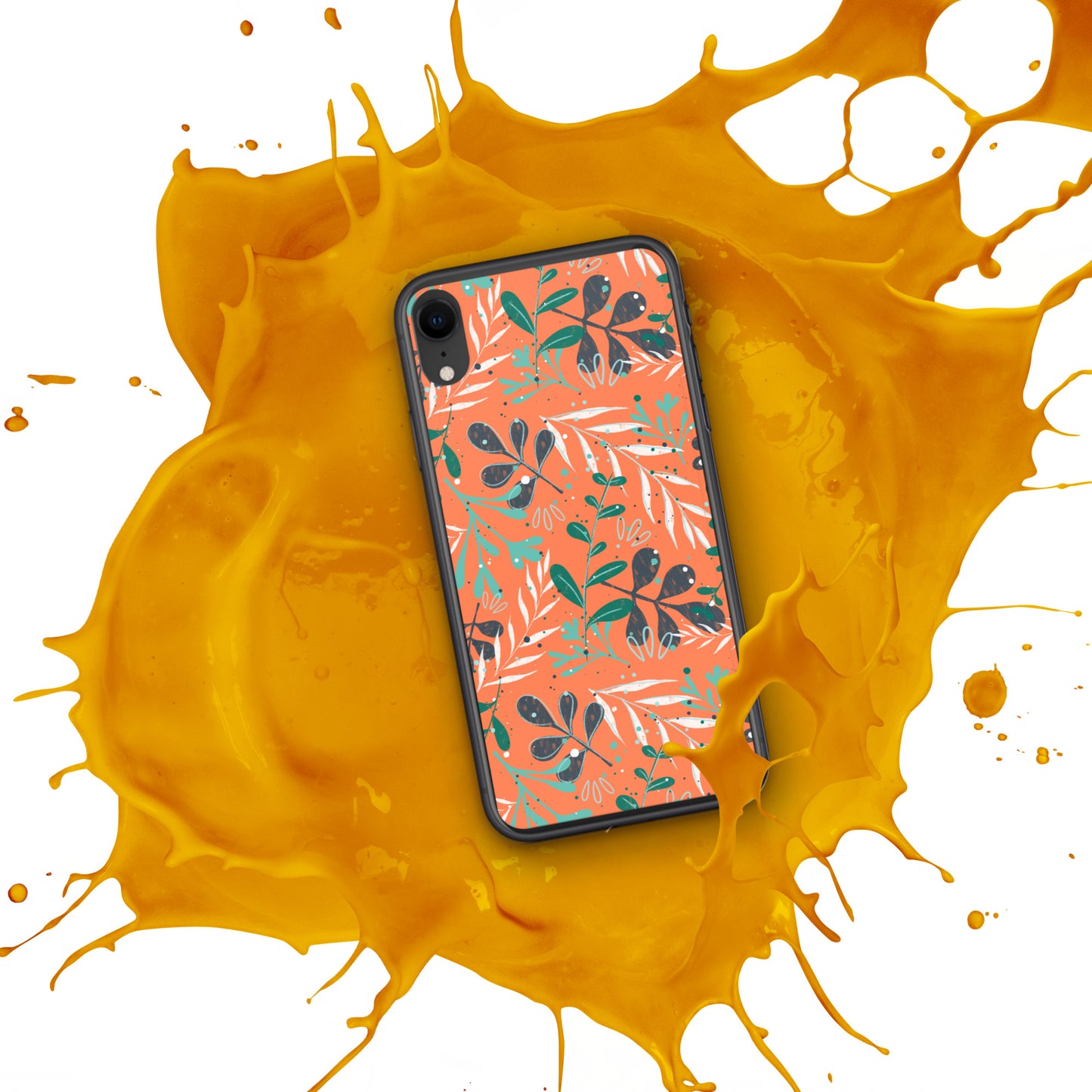 iPhone Case, Leaves orange