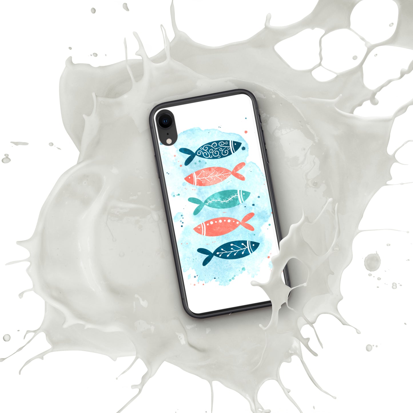 iPhone Case, Colorful fish