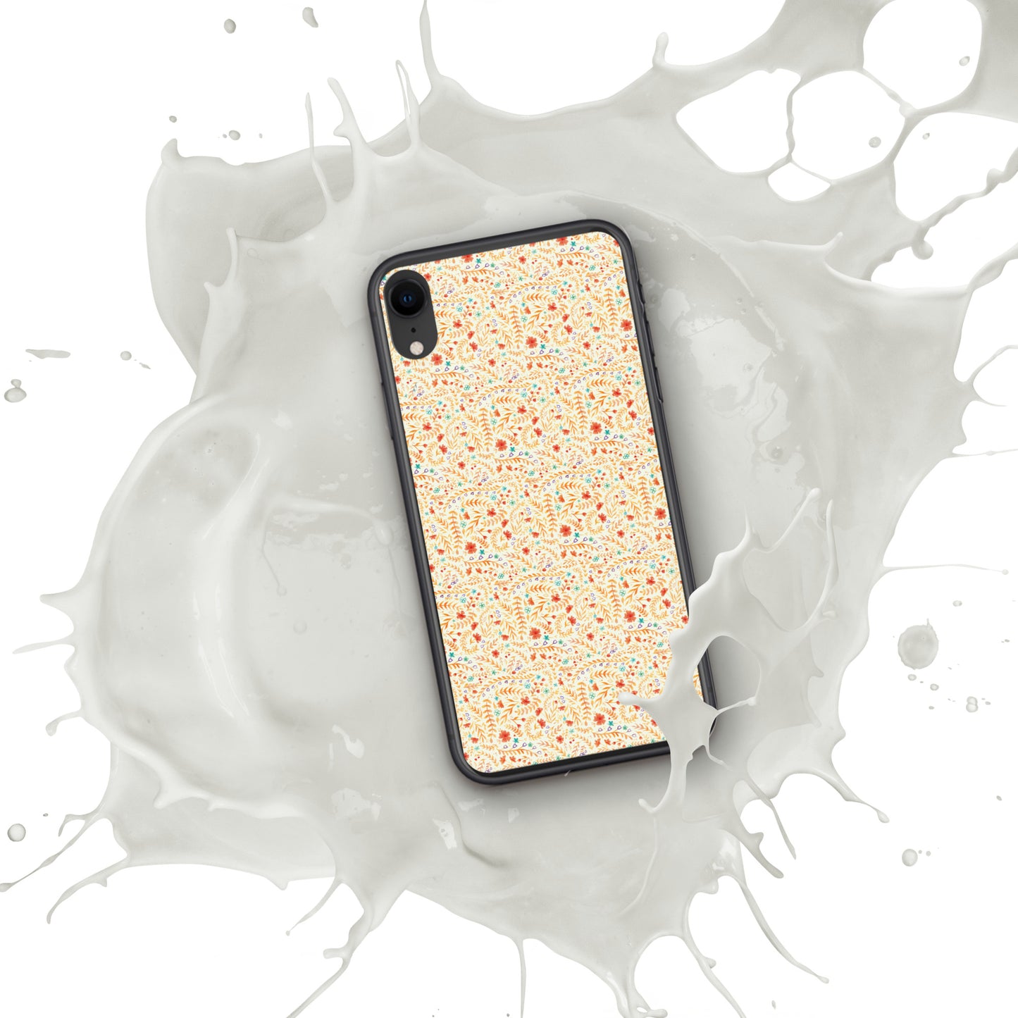 iPhone Case, little yellow flowers pattern