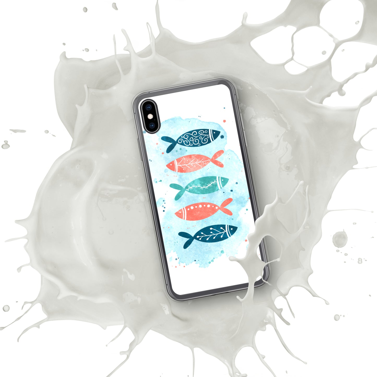 iPhone Case, Colorful fish