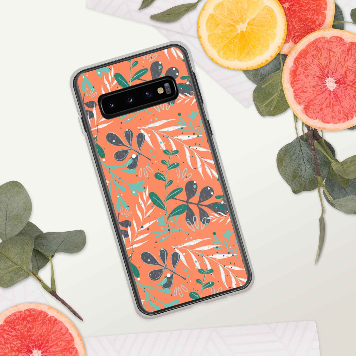 Samsung Case, Leaves orange