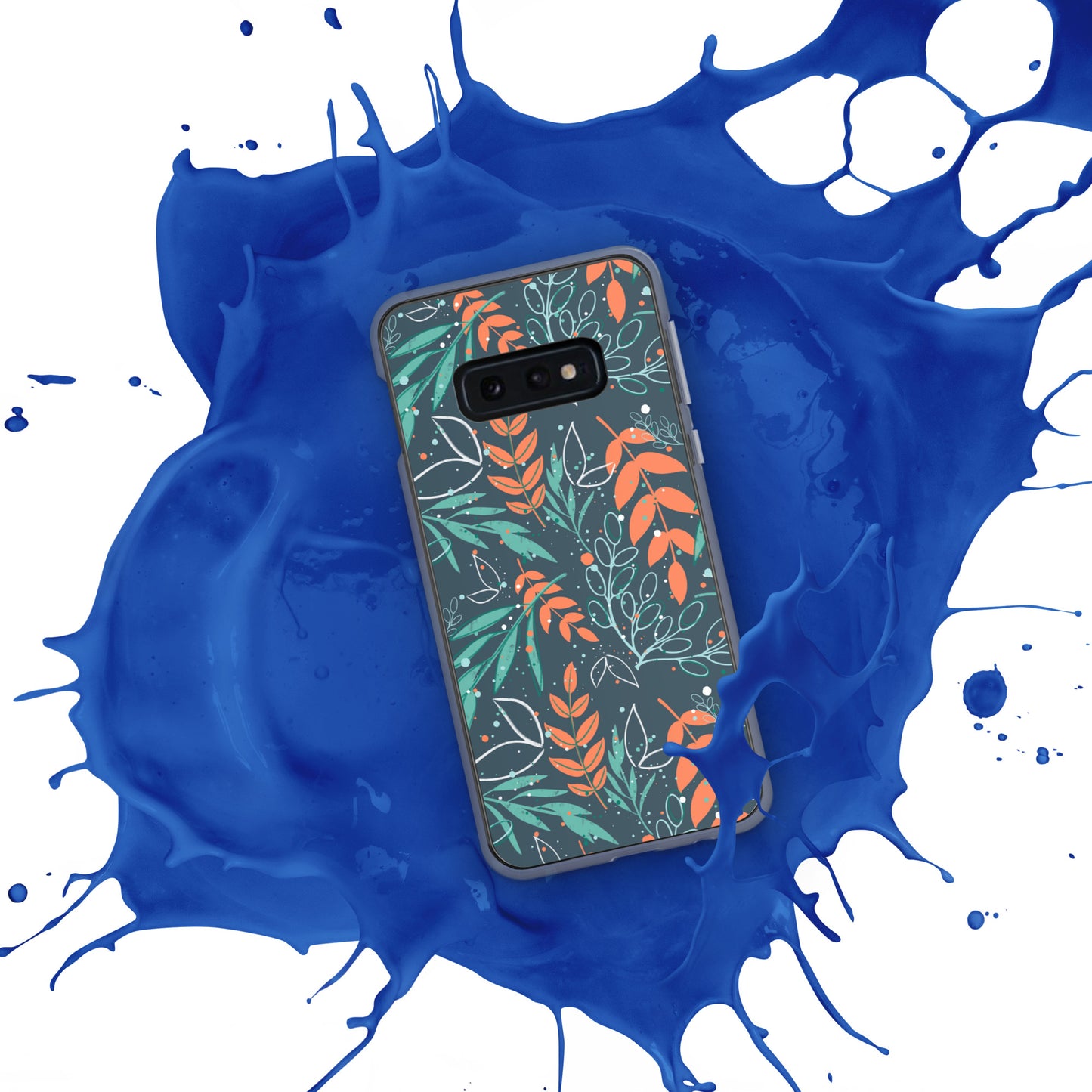 Samsung Case, Leaves blue